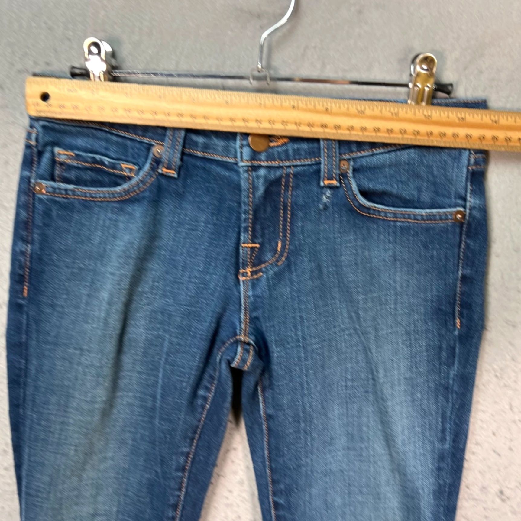 J Brand J Brand Jeans Skinny 5-Pocket Denim Classic Blue Wash Womens Size 25 Adult Regular Slim Stretch Size 42" / US 20 - 6 Thumbnail