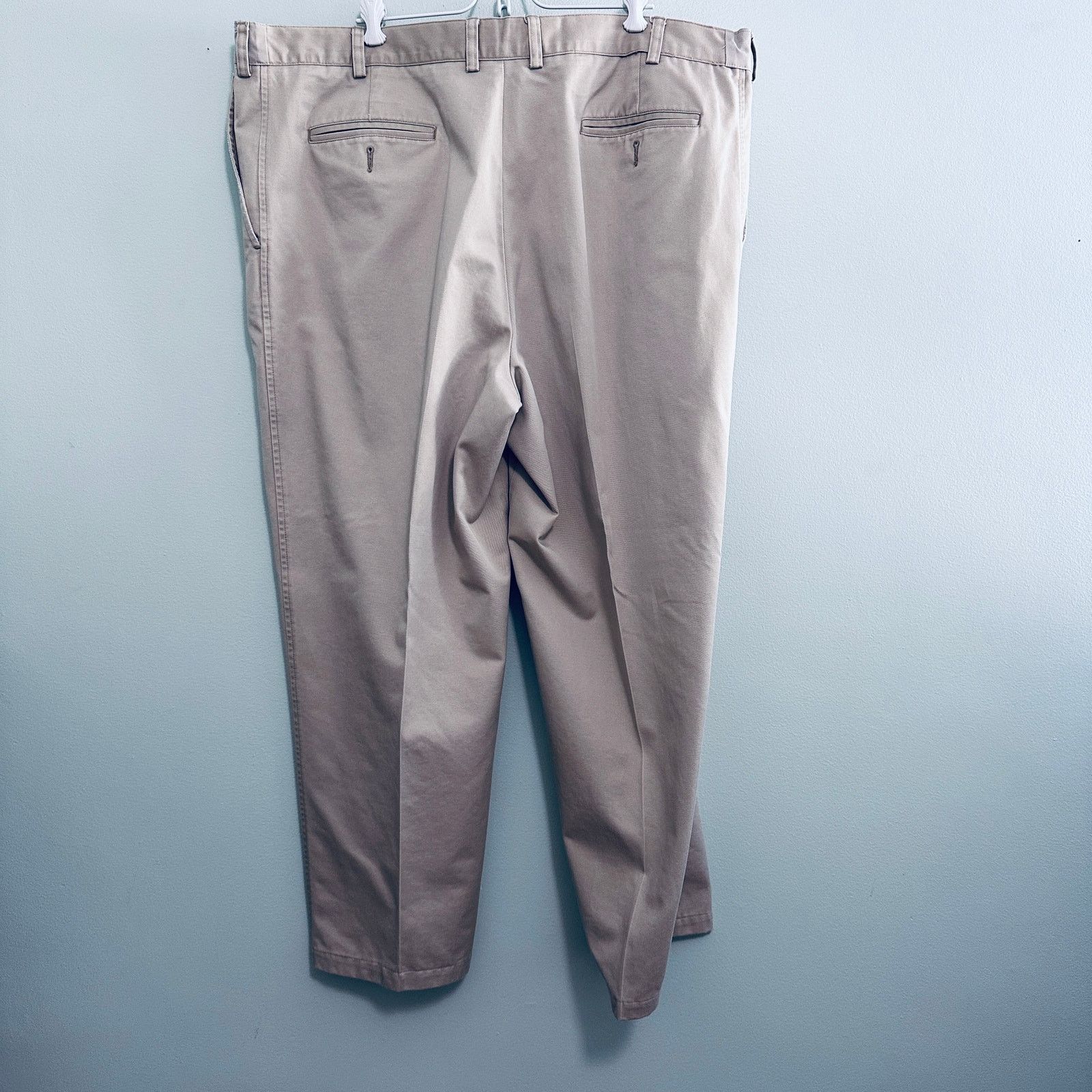 Vintage Norsport khaki chino smart finish pants Size US 42 / EU 58 - 3 Thumbnail