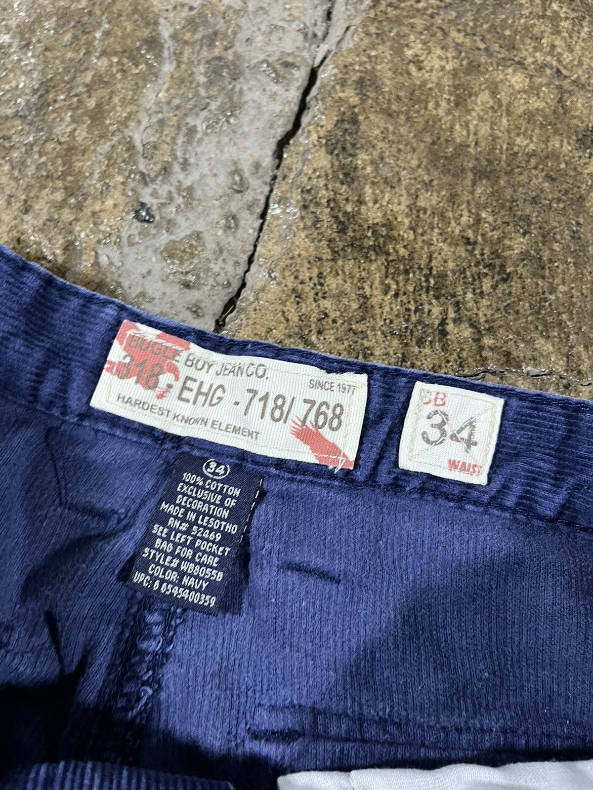 JNCO × Southpole × Vintage Crazy Vintage Y2K Baggy Corduroy Cargo Shorts JNCO Skater Size US 34 / EU 50 - 5 Thumbnail