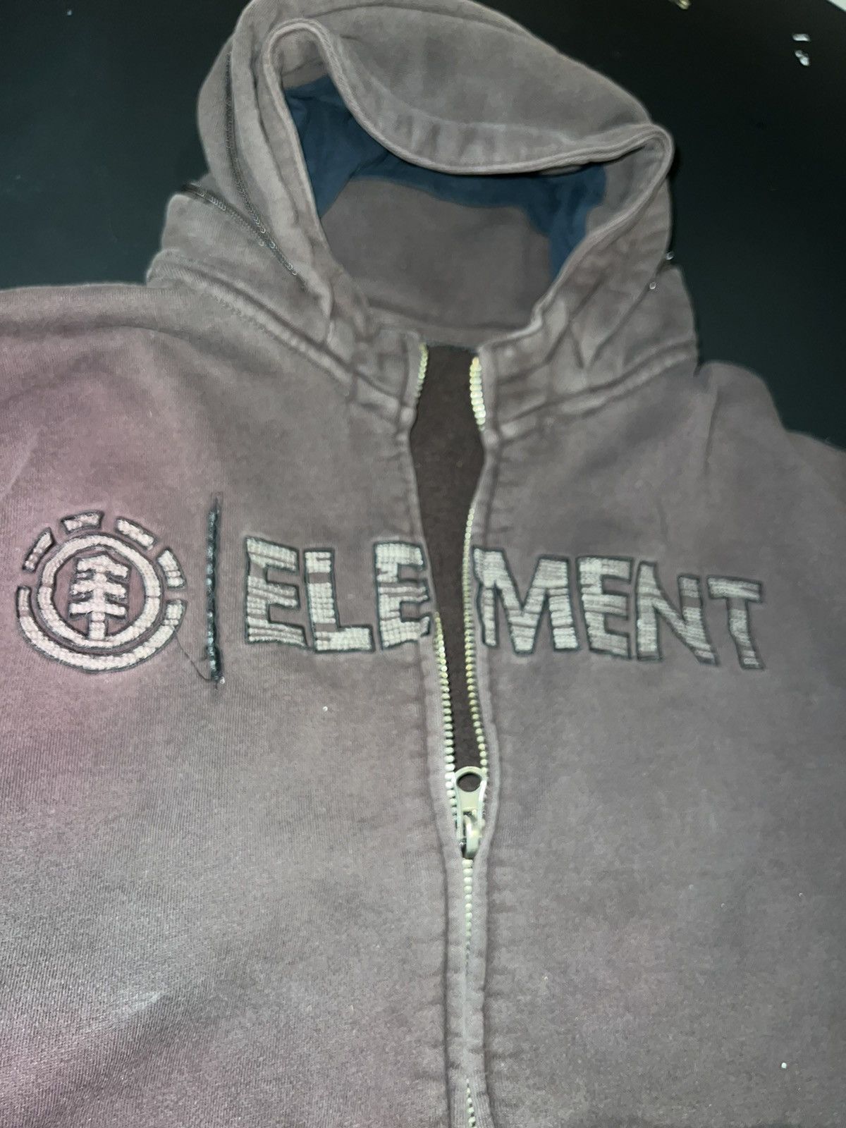 Element 90s Element skateboards zip up hoodie Size US S / EU 44-46 / 1 - 2 Thumbnail