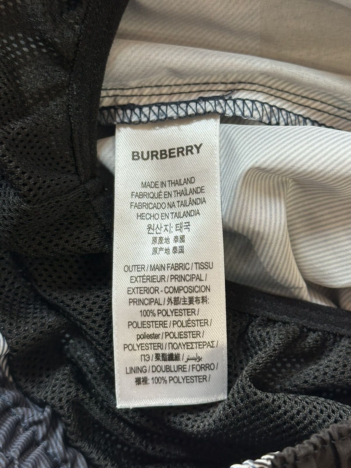 Burberry Swim Shorts - Carbon Blue