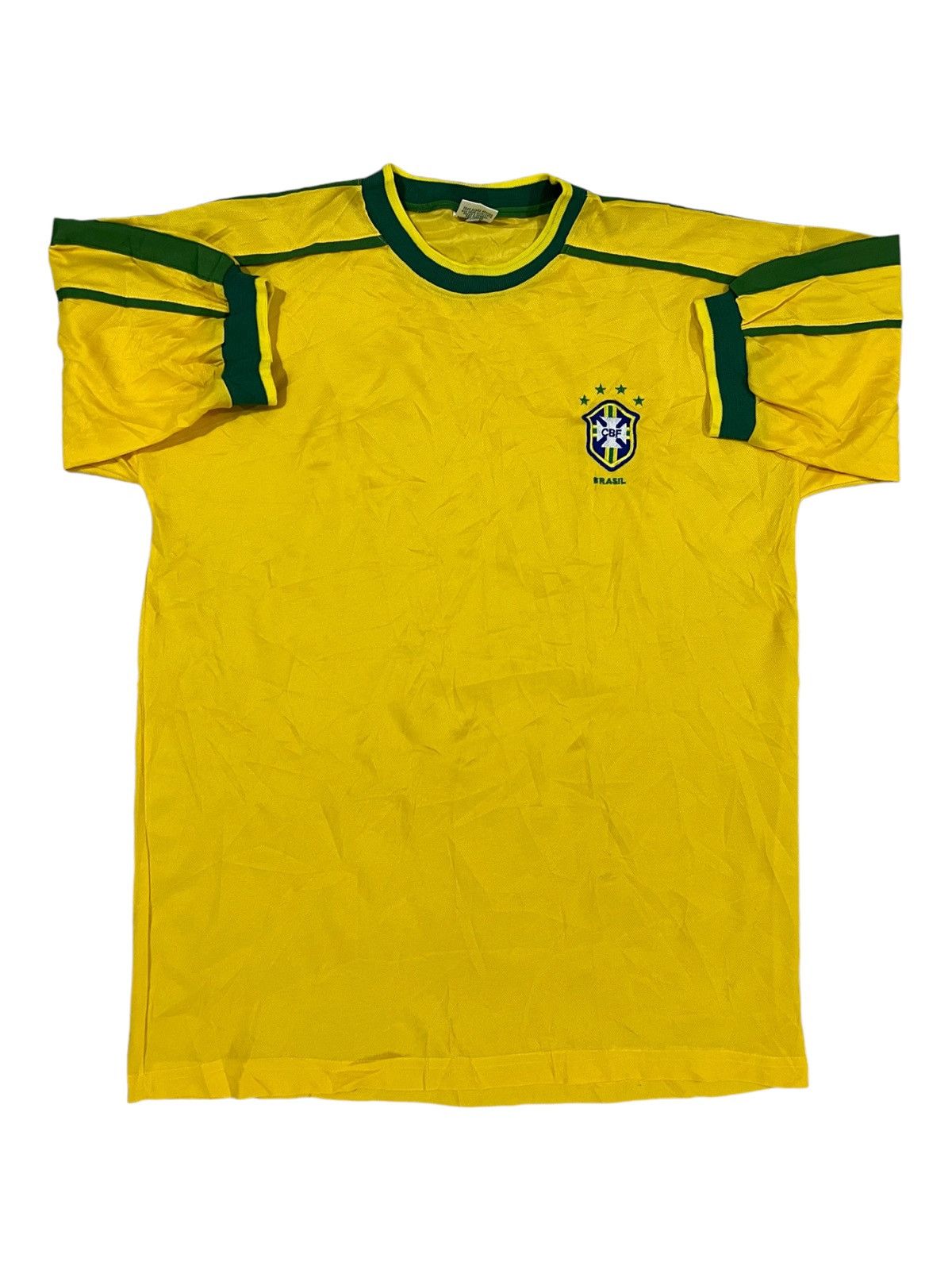 Penalty Vintage 1998 Brazil Home Jersey FIFA World Cup Fans Issue Size US L / EU 52-54 / 3 - 1 Thumbnail