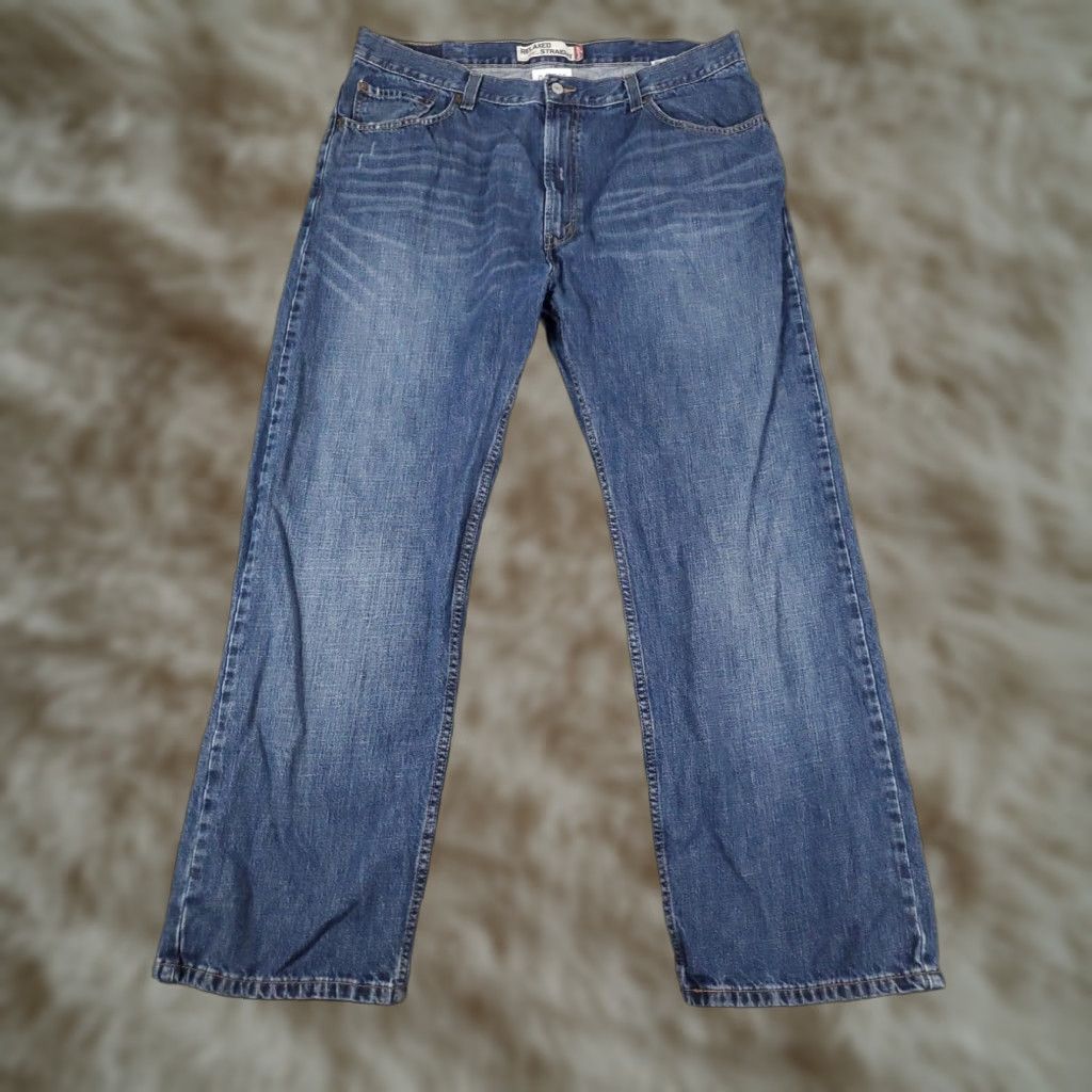 Levi's Levis 559 Mens Relaxed Straight Leg Blue Denim Jeans 40x32 XL Extra Large Size US 40 / EU 56 - 1 Thumbnail