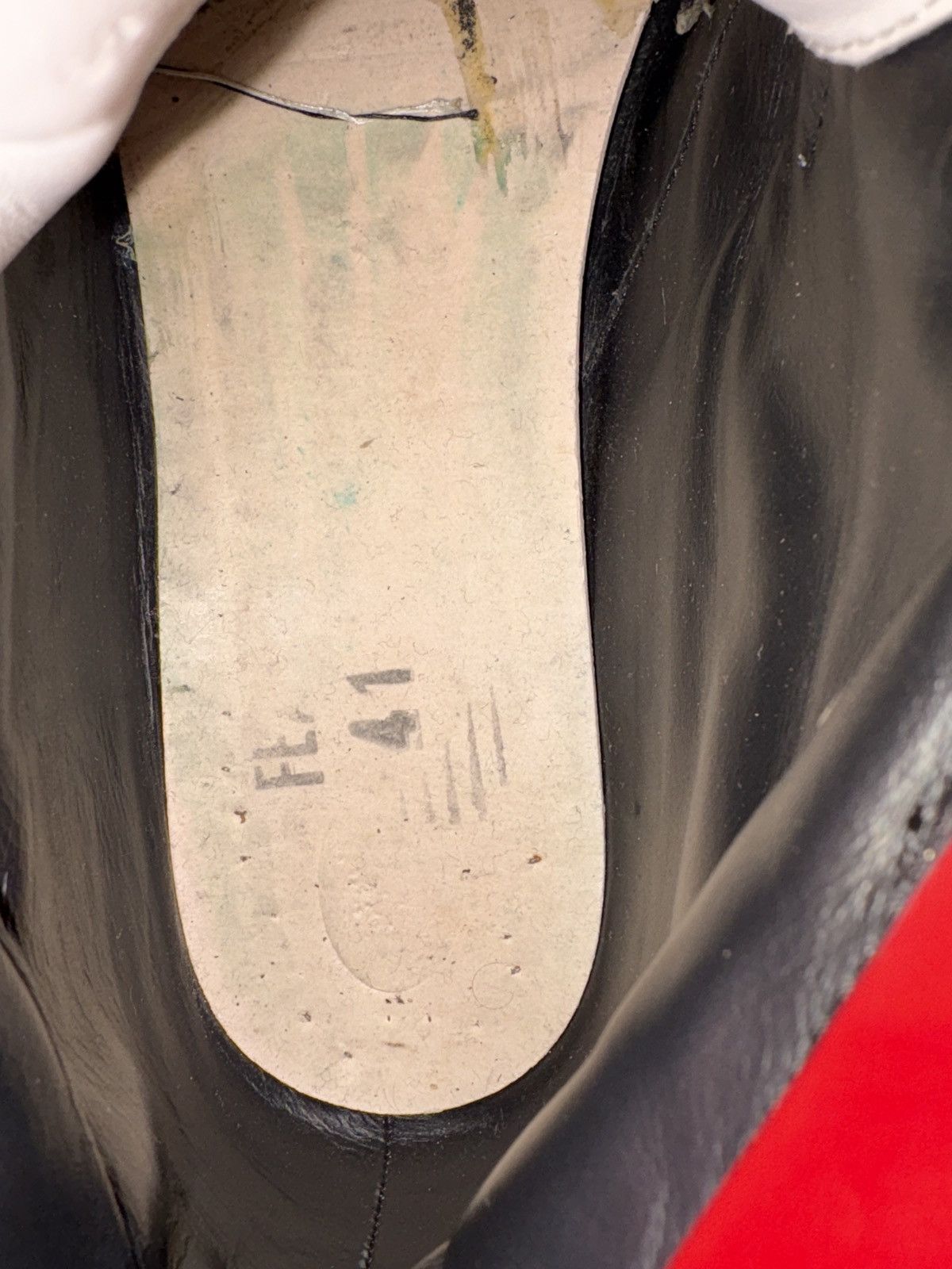 Fear of God Fear Of God Leather Colorblock Pattern Sneakers Size US 8 / EU 41 - 6 Thumbnail