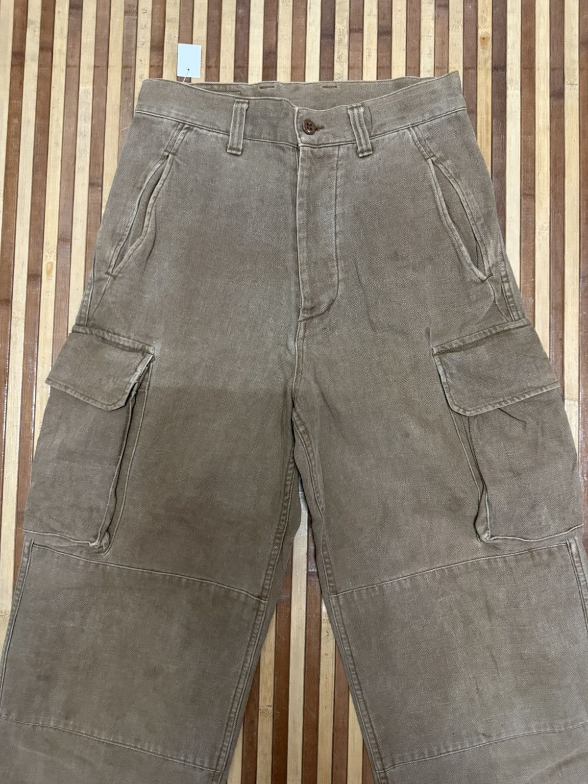 Schott SCHOTT Cargo pants Baggy Style Streetwear Multipocket W27X32 Size US 27 - 3 Thumbnail