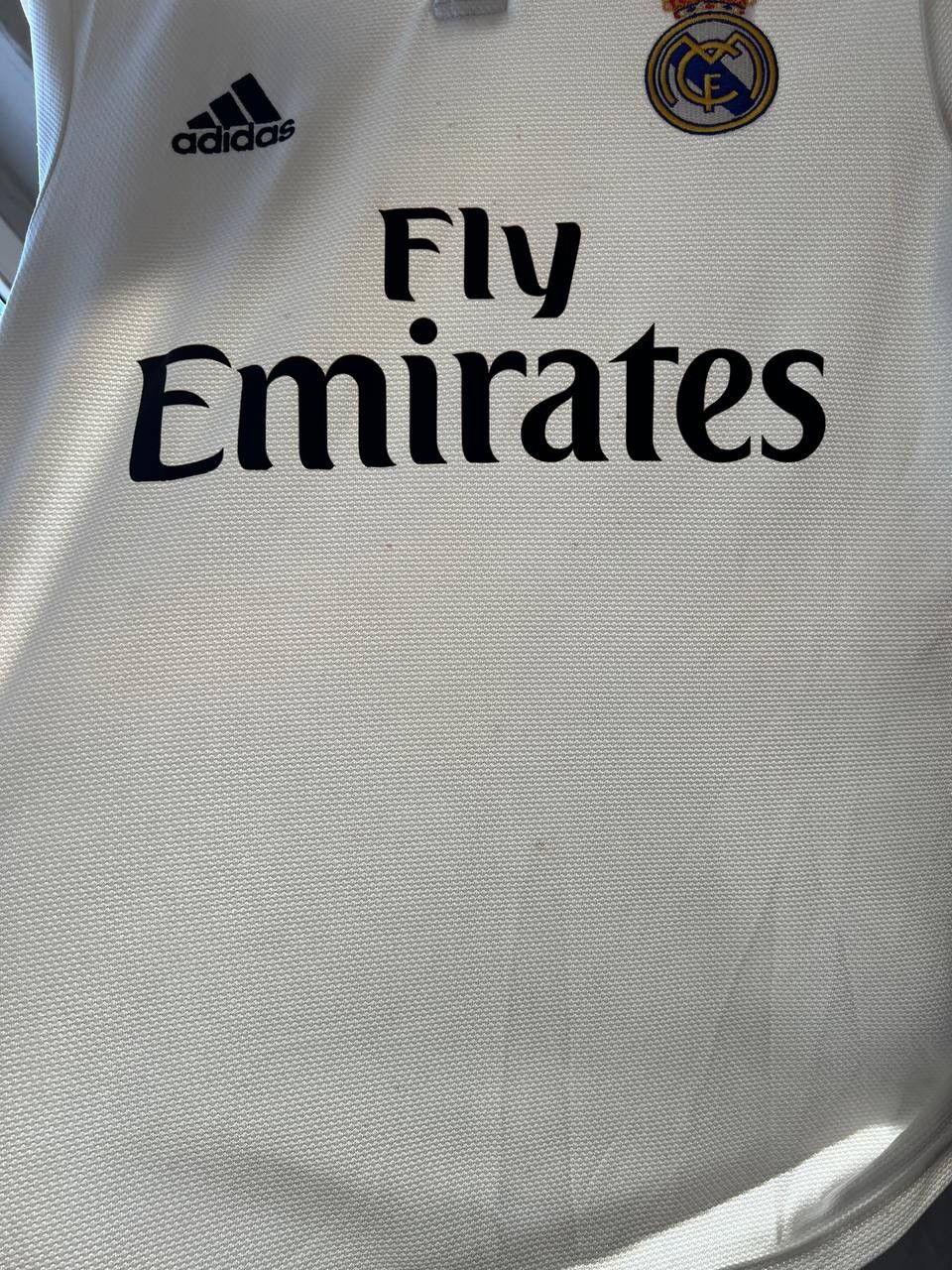 Adidas 2018/19 REAL MADRID HOME SOCCER JERSEY FOOTBALL SHIRT SIZE S Size US S / EU 44-46 / 1 - 13 Thumbnail