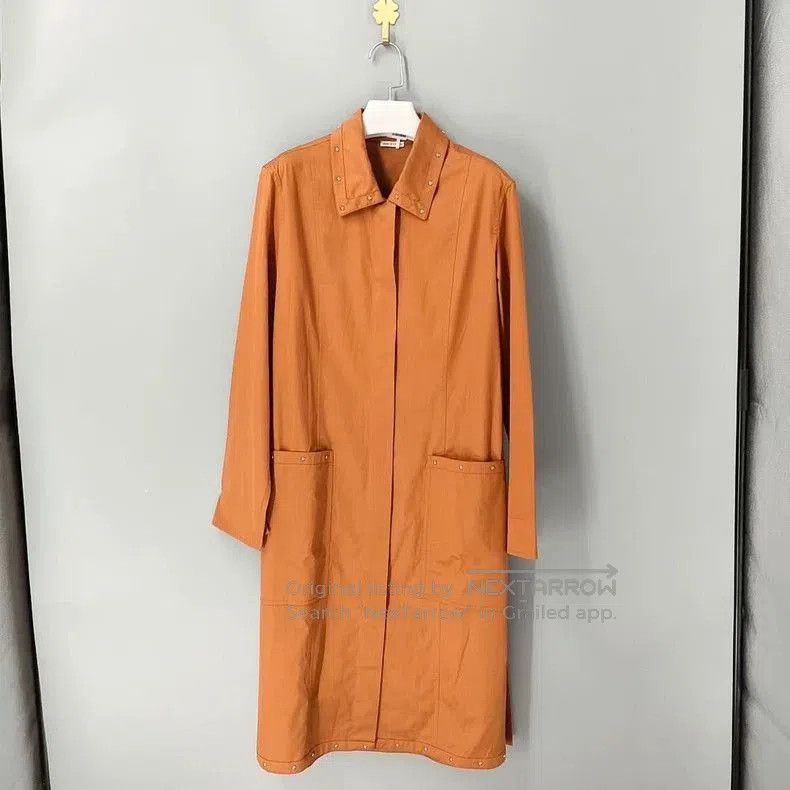 Hermes Hermes Runway Studded Trench Coat. Size US S / EU 44-46 / 1 - 1 Thumbnail