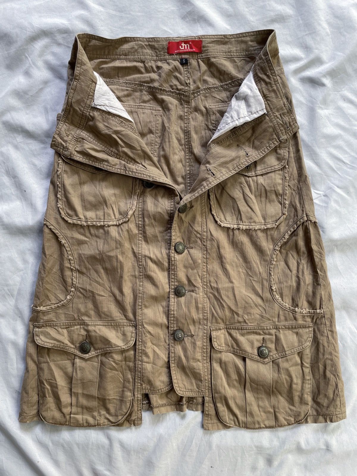 Japanese Brand JAPANESE BONDAGE SKIRT junya watanabe hysteric glamour style Size 29" - 2 Thumbnail