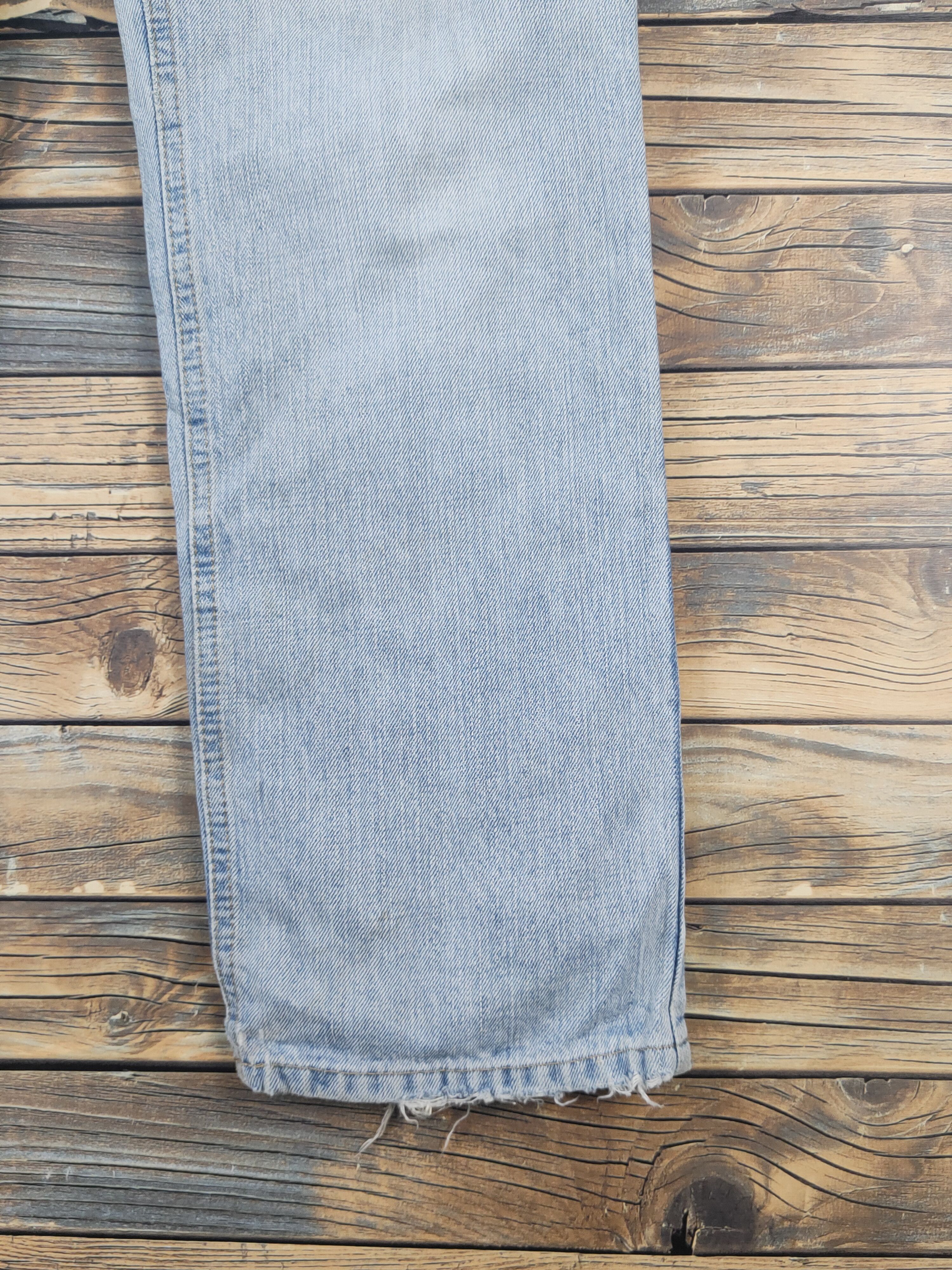 Tommy Hilfiger × Vintage Tommy Hilfiger Distressed Ripped denim Jeans #W2004 Size US 31 - 6 Thumbnail