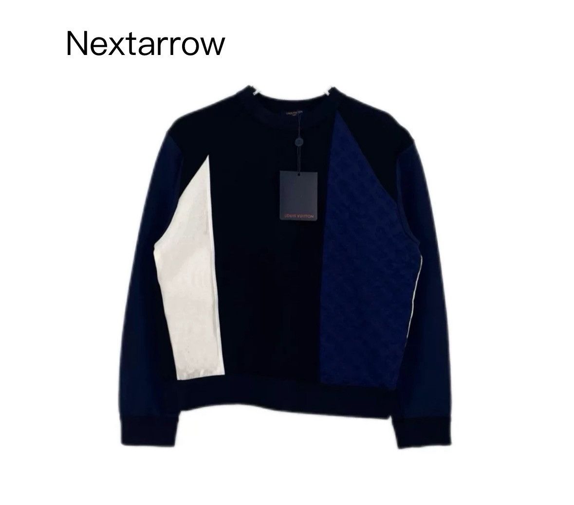 Louis Vuitton Louis Vuitton Blue white black long sleeved sweatshirt Size US XS / EU 42 / 0 - 1 Thumbnail