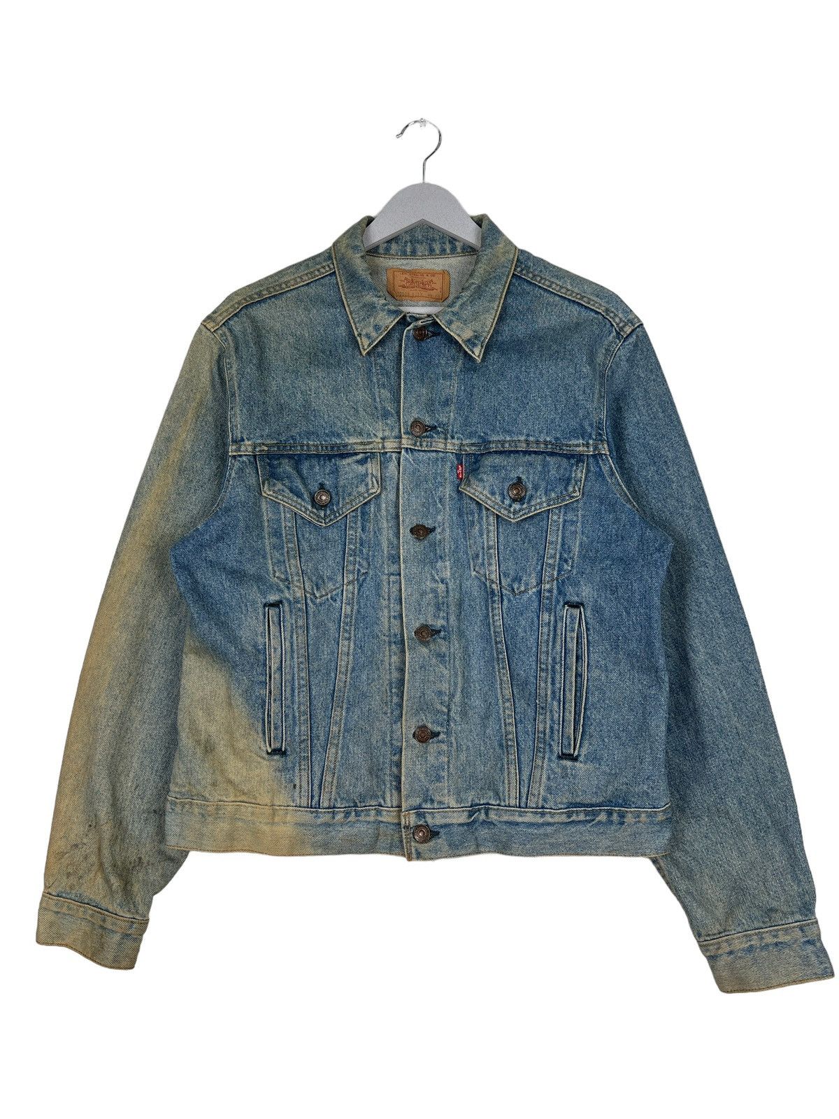 Levi's 🔥 90s VINTAGE LEVIS 70506 TRUCKER JACKET MADE IN USA Size US L / EU 52-54 / 3 - 2 Thumbnail