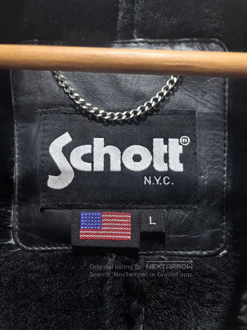 Schott Schott Classic B3 leather jacket Size US L / EU 52-54 / 3 - 7 Thumbnail