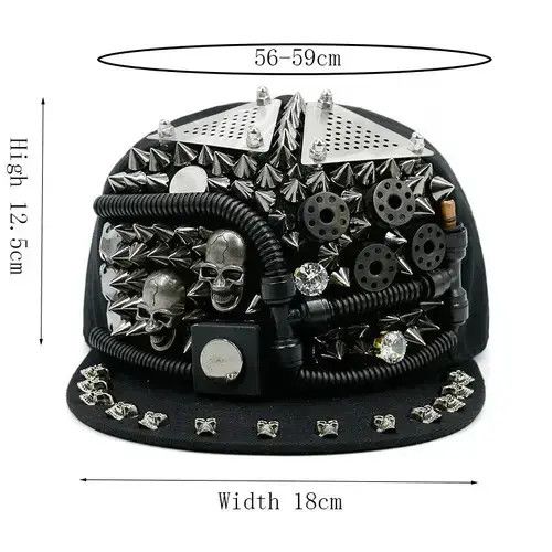 Other Skull Metal SnapBack Size ONE SIZE - 2 Thumbnail
