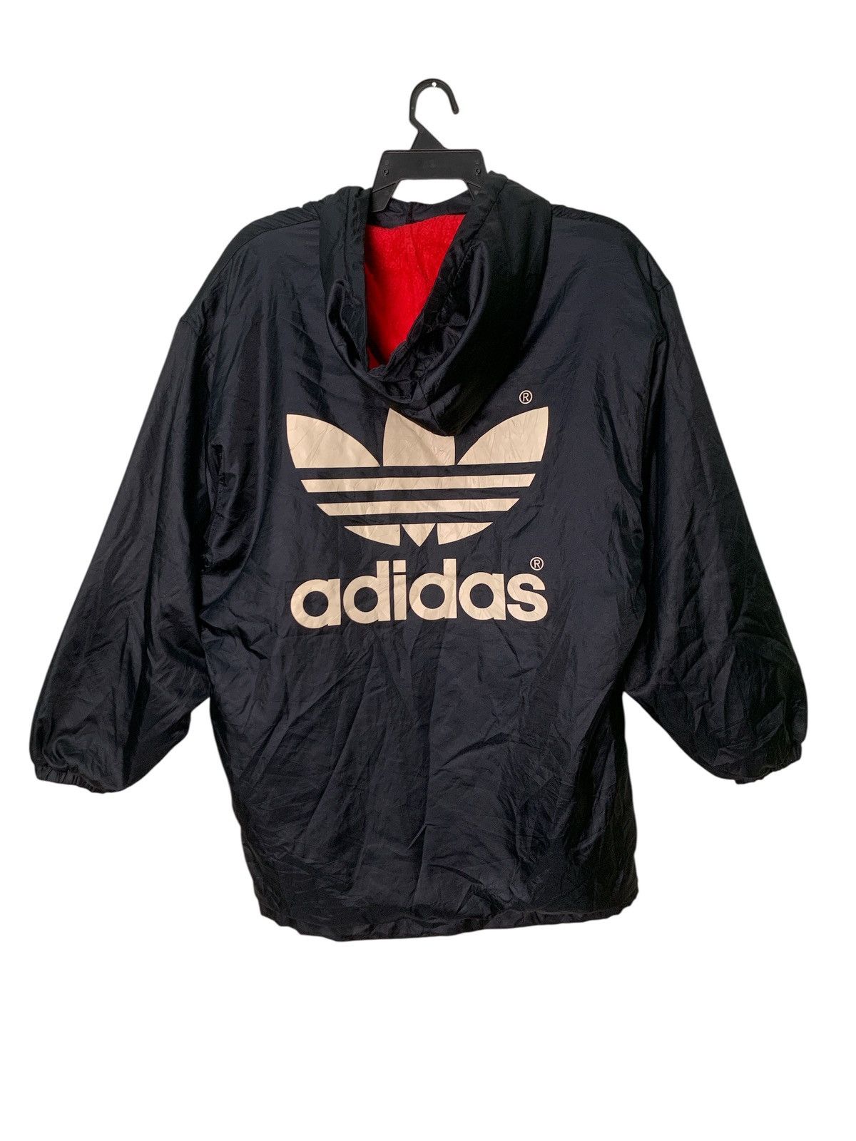 Adidas Rare Design Vintage Adidas Trefoil Big Logo Jackets Size US L / EU 52-54 / 3 - 1 Thumbnail