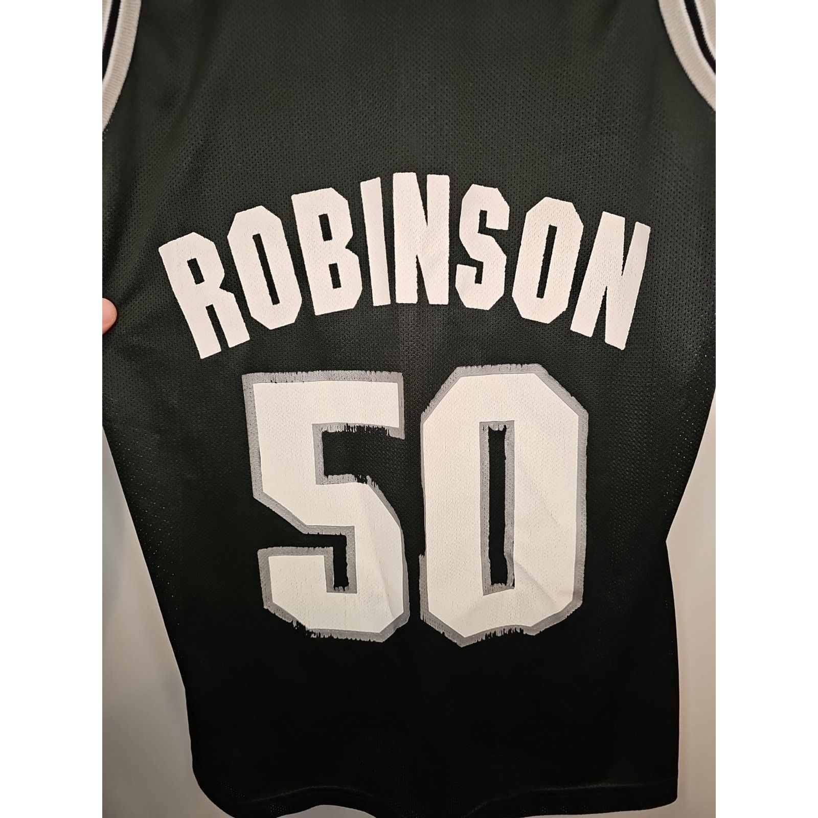 Champion San Antonio Spurs David Robinson #50 Champion Jersey Sz 40 Size US M / EU 48-50 / 2 - 7 Thumbnail