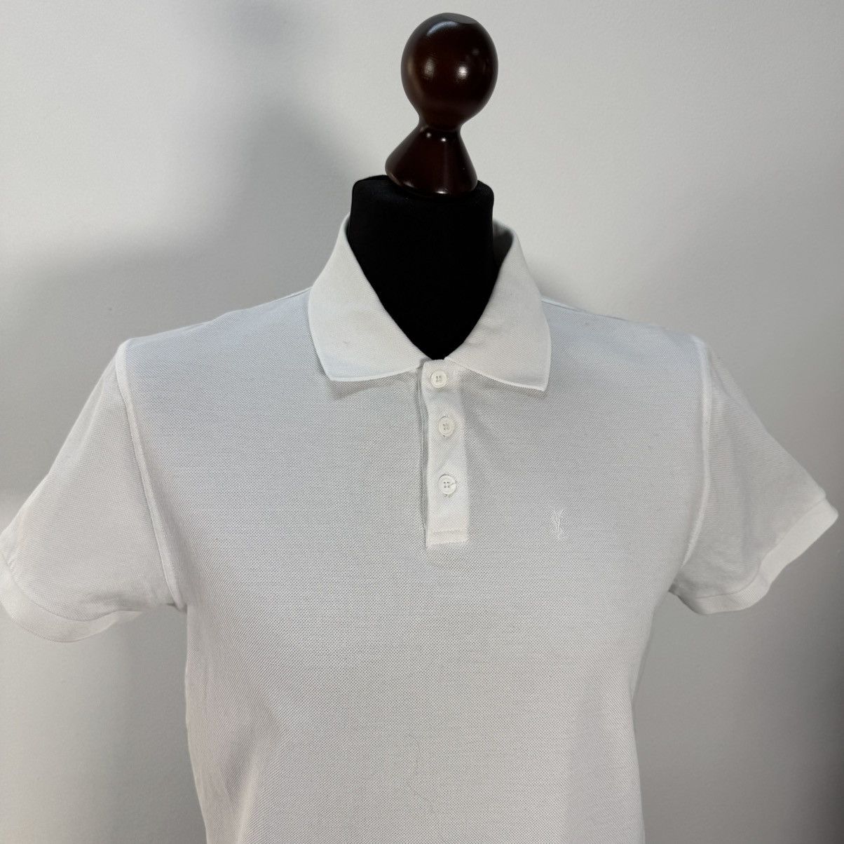 Saint Laurent Paris Saint Laurent Paris Polo tshirt white Size US XL / EU 56 / 4 - 6 Thumbnail