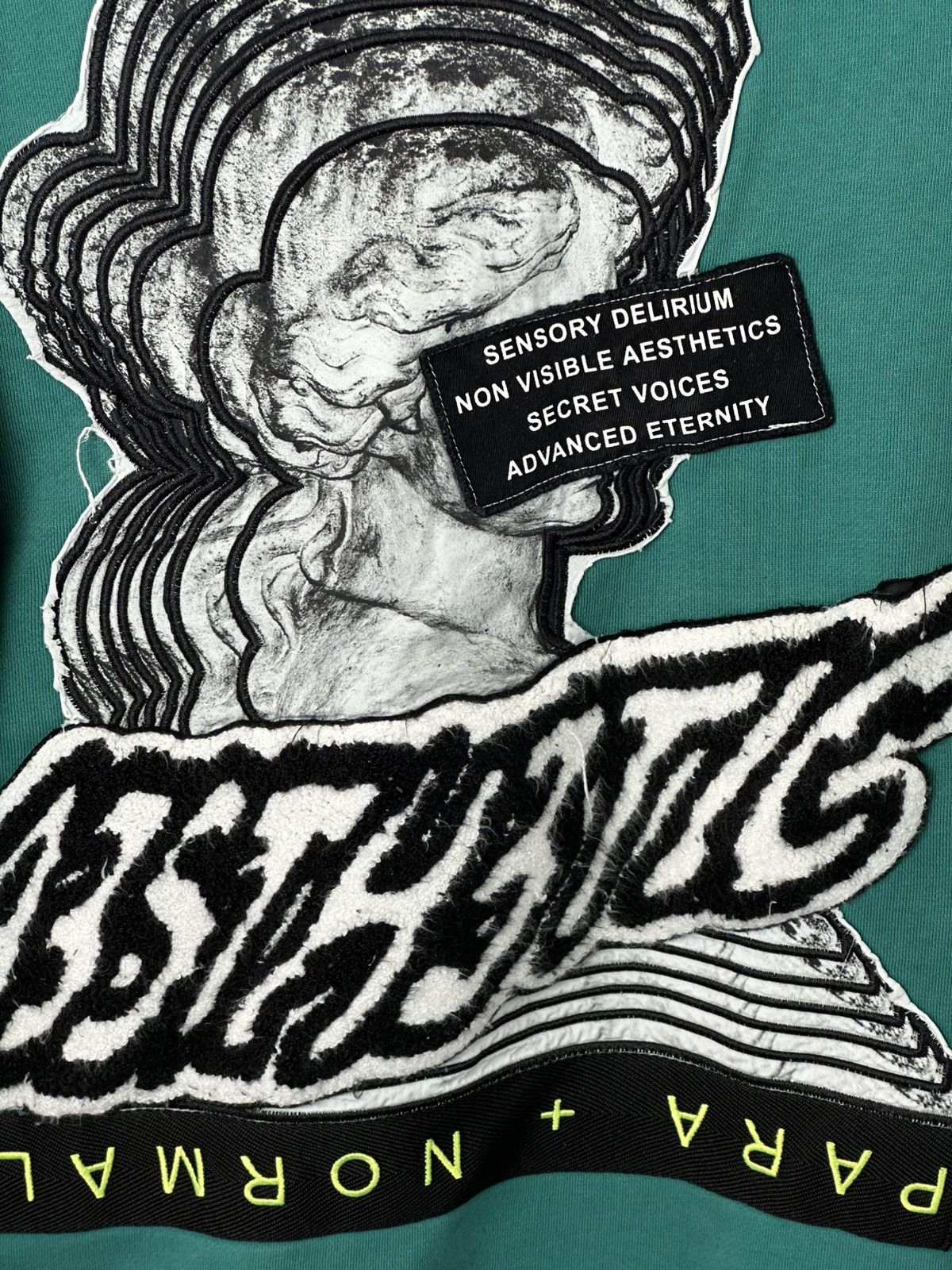 Diesel Diesel Aesthetic Para + Normal Mint Hoodie Y2K Size US M / EU 48-50 / 2 - 6 Thumbnail