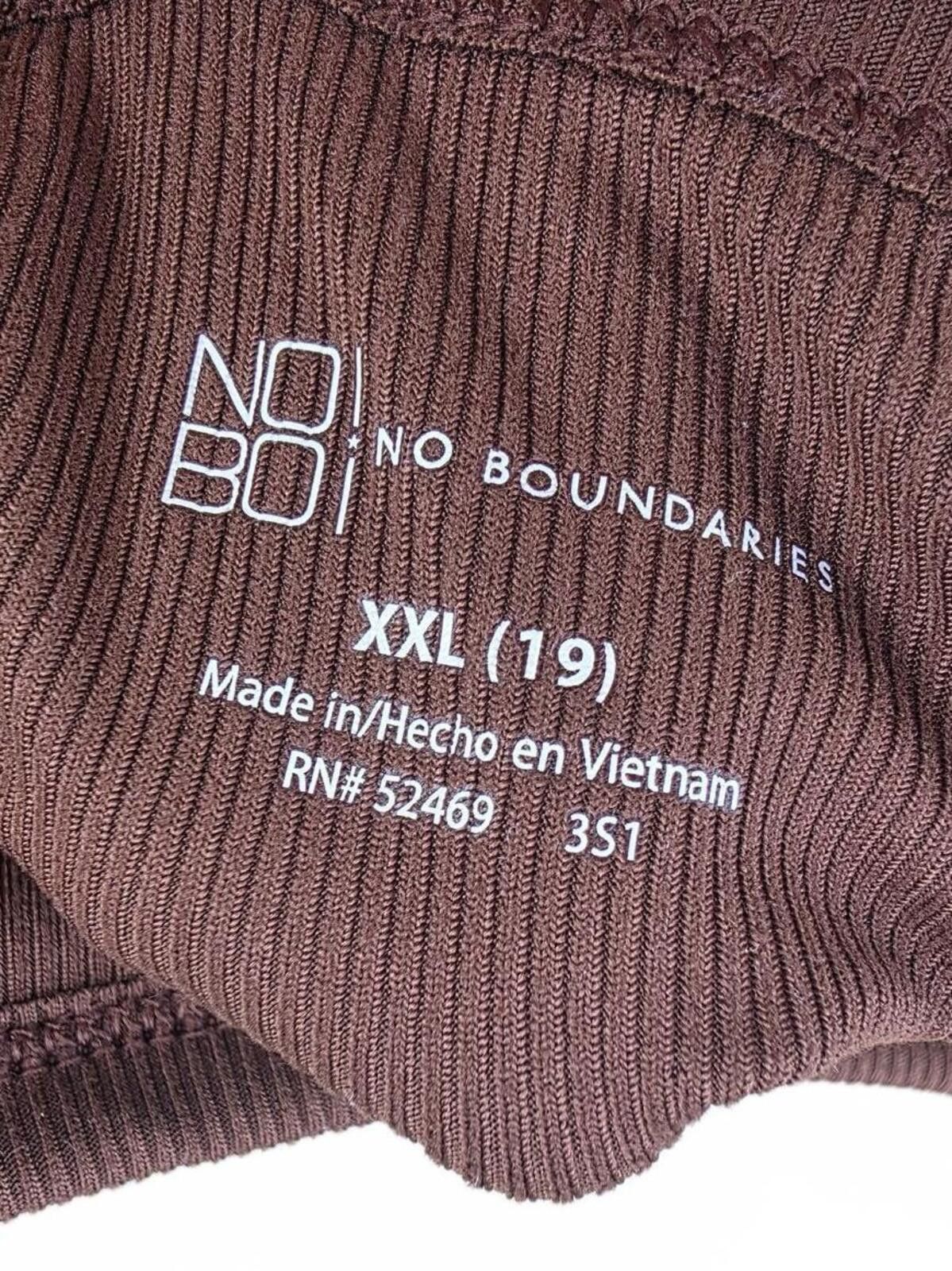 Other No Boundaries Brown Stretch Ribbed Tank Top Juniors XXL (19) Size XXL / US 16-18 / IT 52-54 - 5 Thumbnail