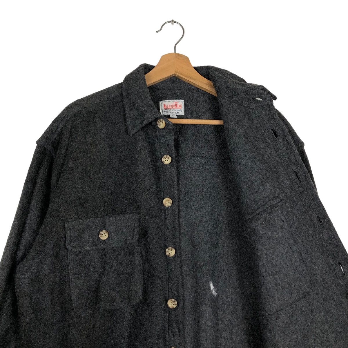 Japanese Brand 🔥90’s Vintage Wool Work Jacket Machope Issey Miyake Size US L / EU 52-54 / 3 - 10 Thumbnail