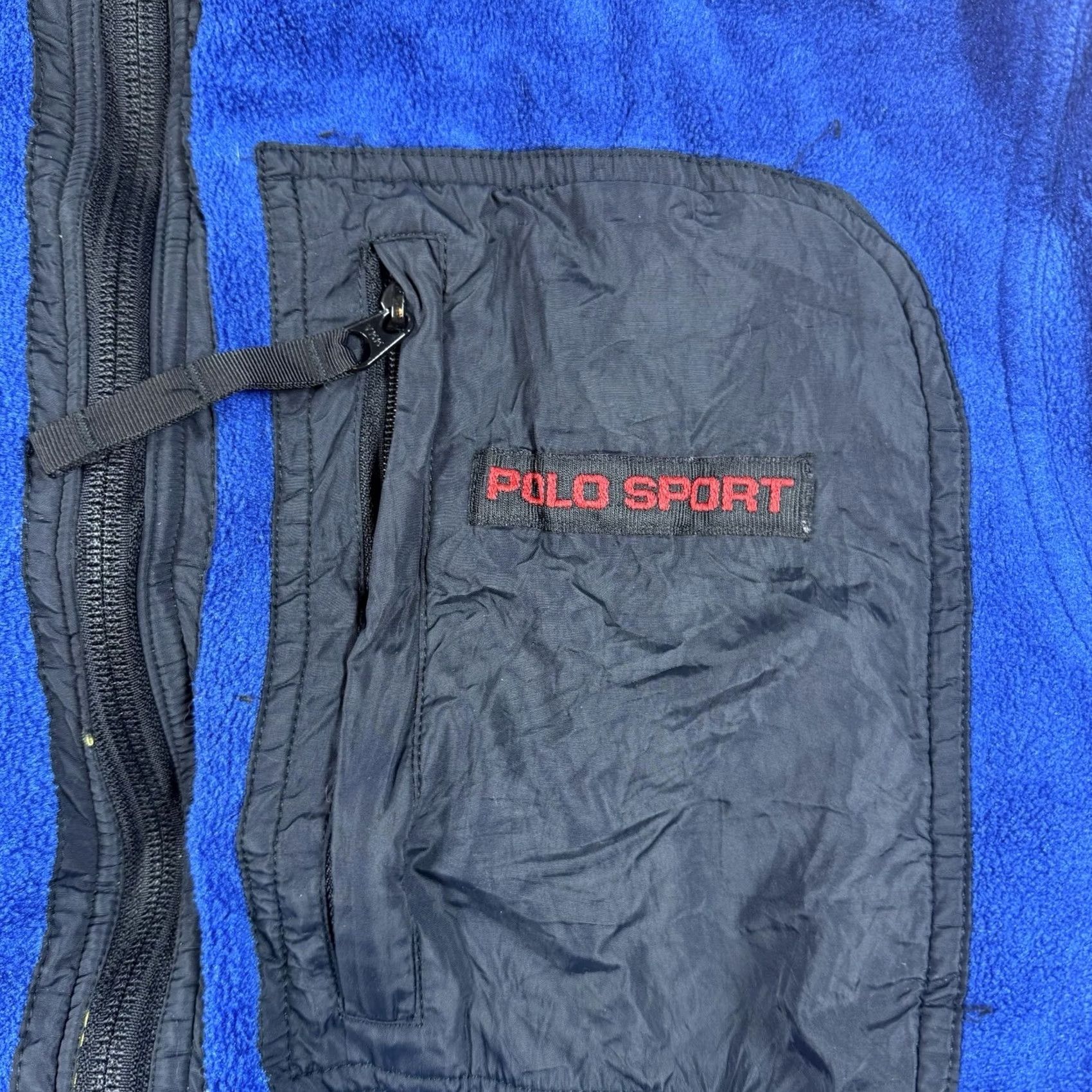 Polo Ralph Lauren VINTAGE Polo Ralph Lauren Sweatshirt Full Zip Shirt Men M Blue Fleece Sports Polo Ralph Lauren Blue Full Zip Mens Medium Sports Fleece Sweatshirt Size US M / EU 48-50 / 2 - 3 Thumbnail