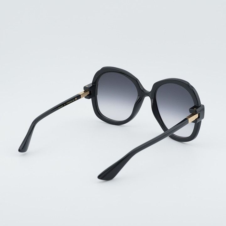 Gucci Gucci GG1432S 002 Butterfly Sunglasses Black Square Frame Size ONE SIZE - 4 Thumbnail