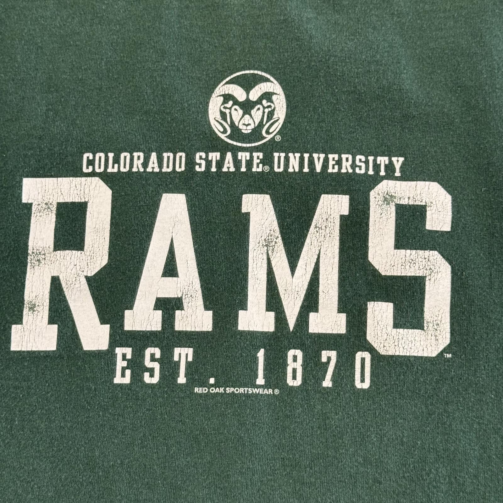 Jerzees VTG Jerzees Colorado State University Rams T-Shirt CSU XL Size US XL / EU 56 / 4 - 2 Thumbnail