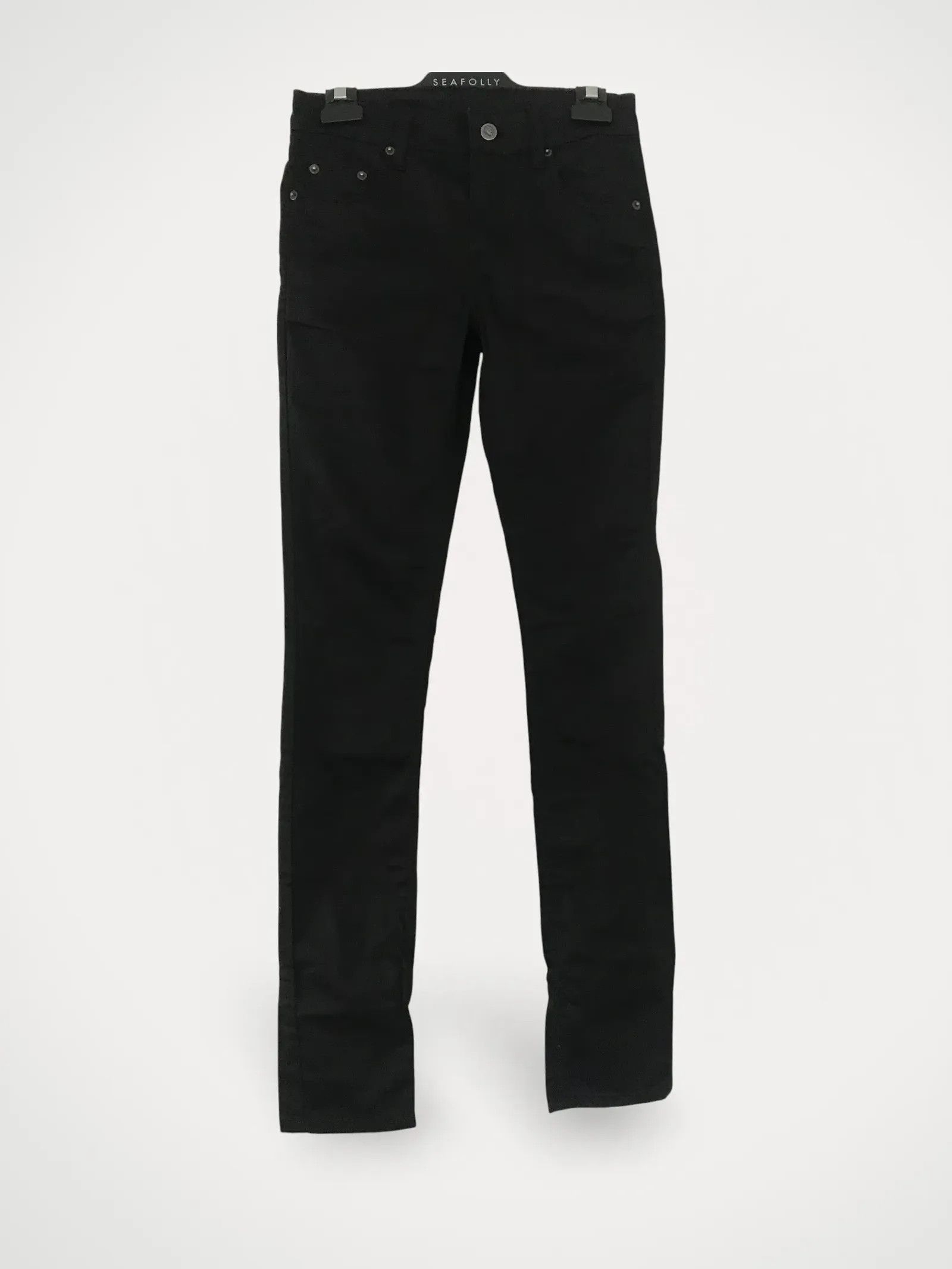 Cheap Monday Cheap Monday Tight Satin Black Pants Size 28" / US 6 / IT 42 - 1 Thumbnail