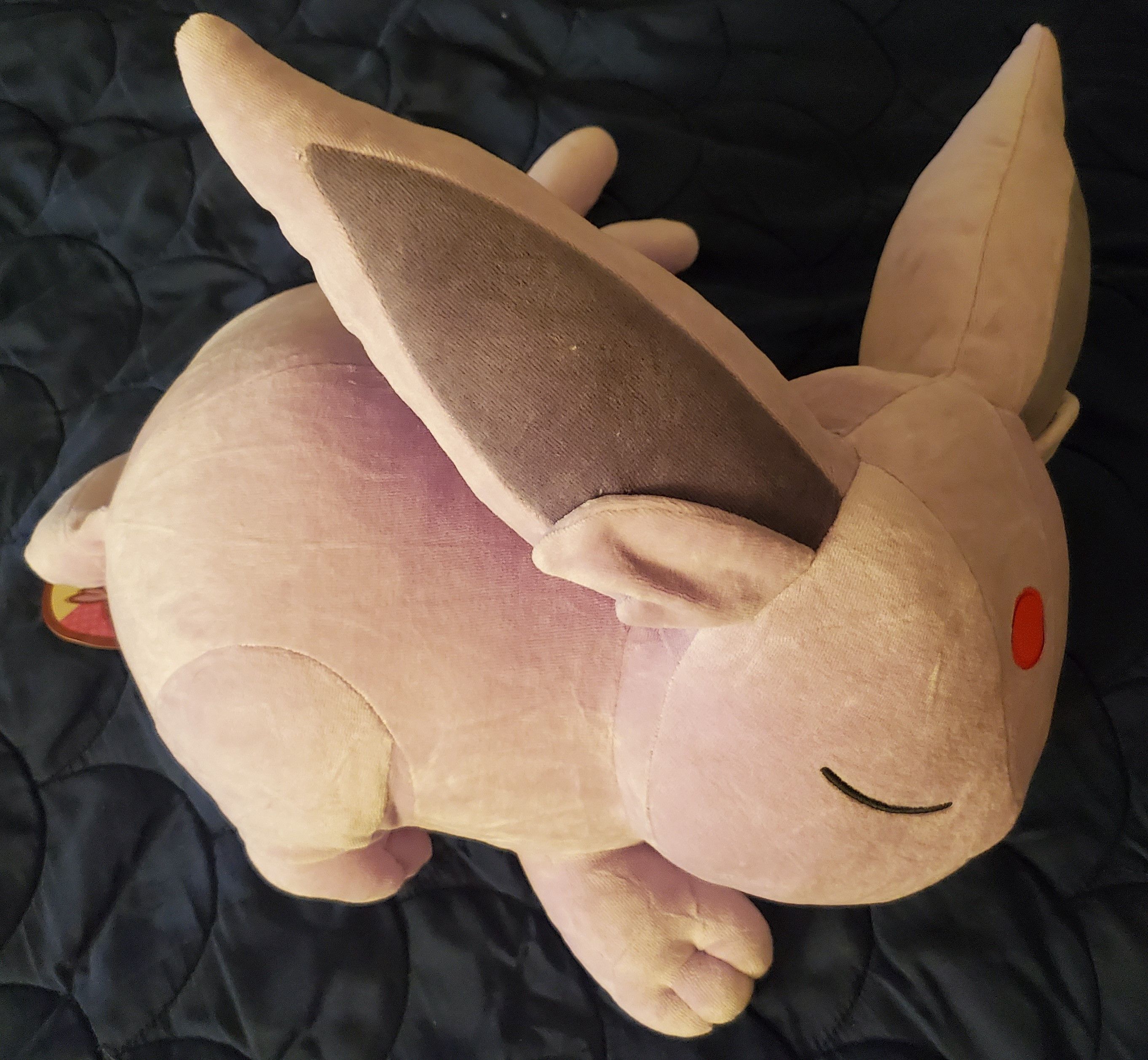 Pokemon Pokemon Center Espeon Sleeper Plush Eeveelution Authentic Size ONE SIZE - 4 Thumbnail