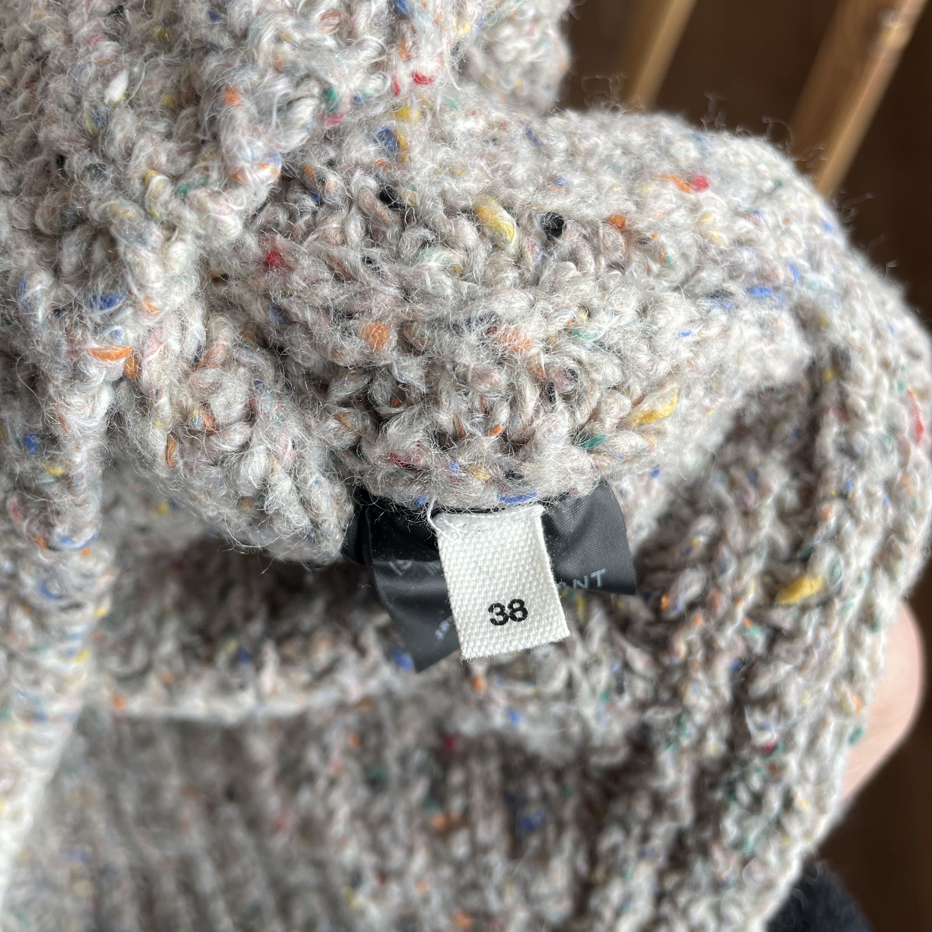 Isabel Marant Etoile Isabel Marant Etoile Happy Chunky Rib Wool Blend Sweater Size XS / US 0-2 / IT 36-38 - 8 Thumbnail