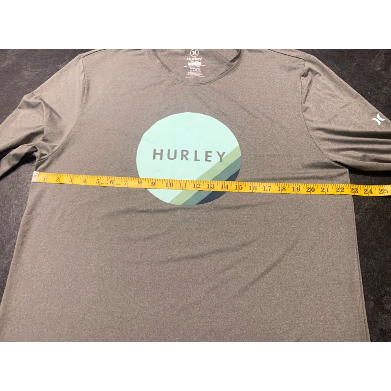 Hurley Hurley Men's Golf Activewear Long Sleeve Crew Neck Polo Shirt Gray Size XL 90s Size US XL / EU 56 / 4 - 5 Thumbnail