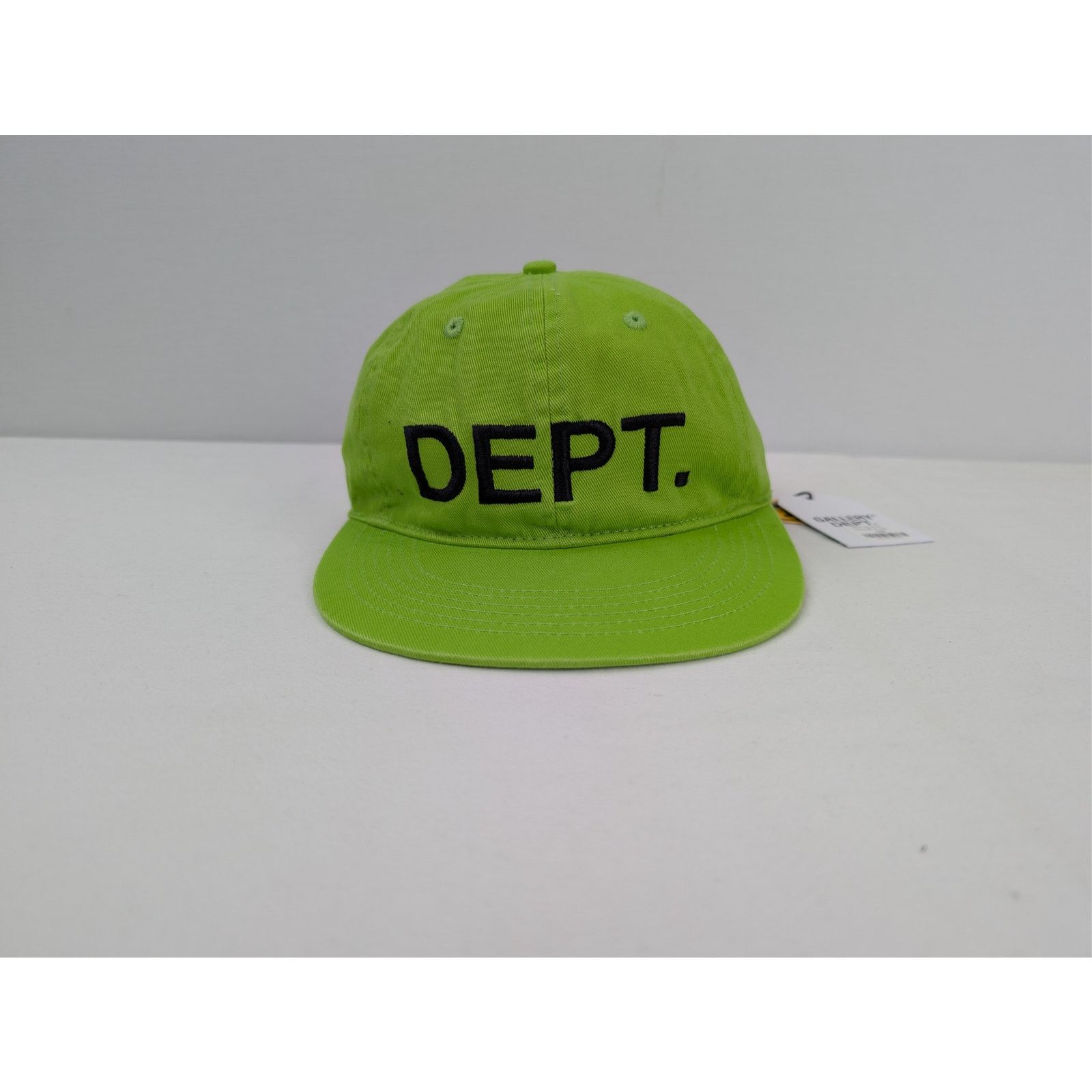 Gallery Dept. o1rshd1 Size: OS / Logo Embroidered Cap / Hat in Lime Green Size ONE SIZE - 1 Thumbnail