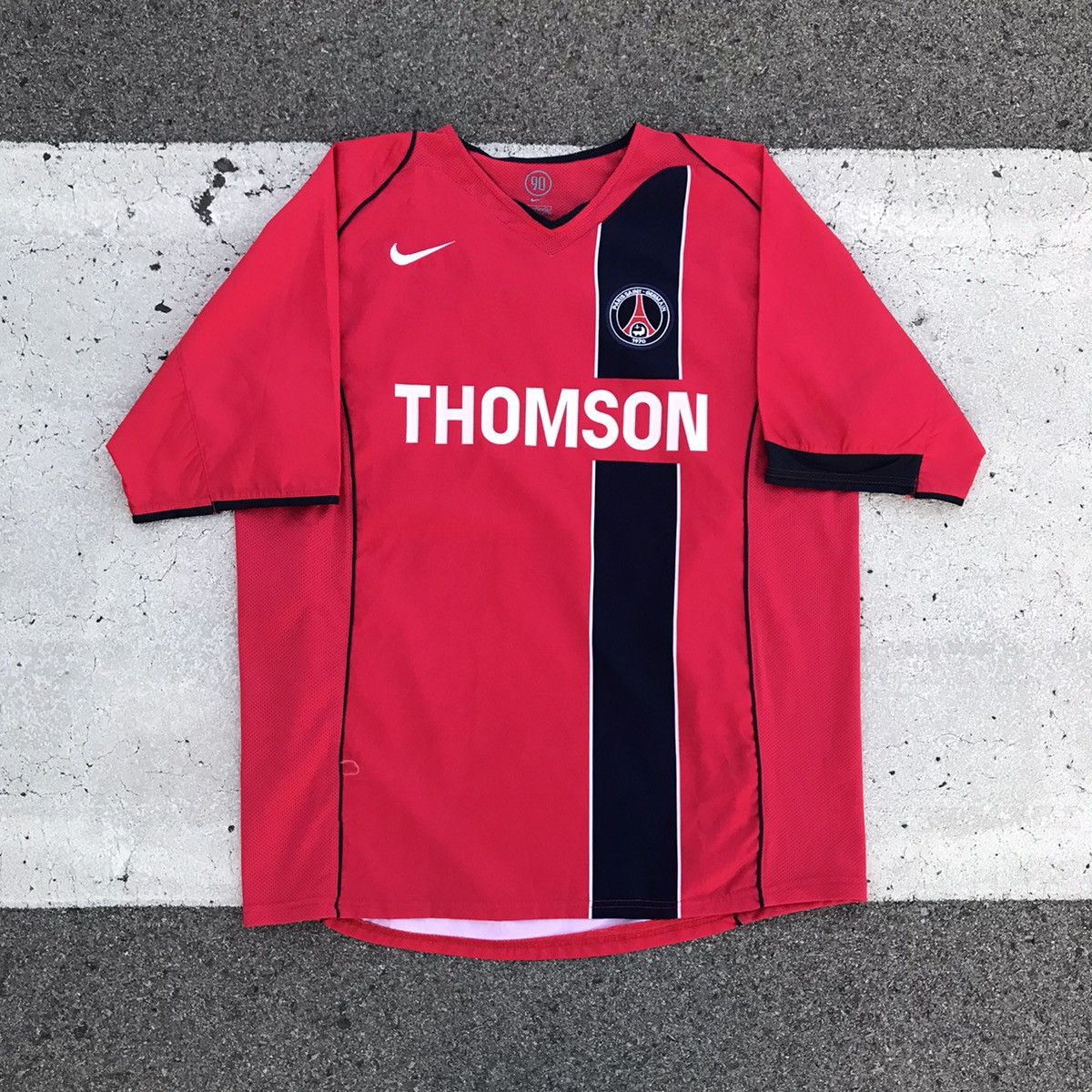 Nike Vintage Nike 2004/2005 Paris Saint-Germain Jersey Sz XL Size US XL / EU 56 / 4 - 2 Thumbnail