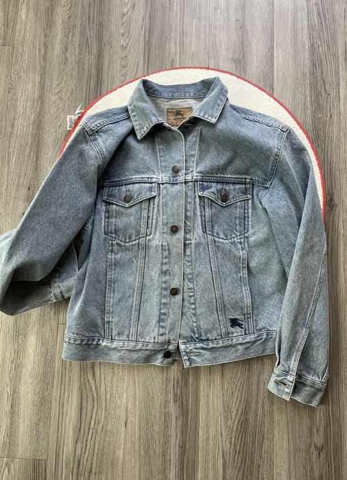 Supreme Radial Embroidered Denim Trucker Jacket Black