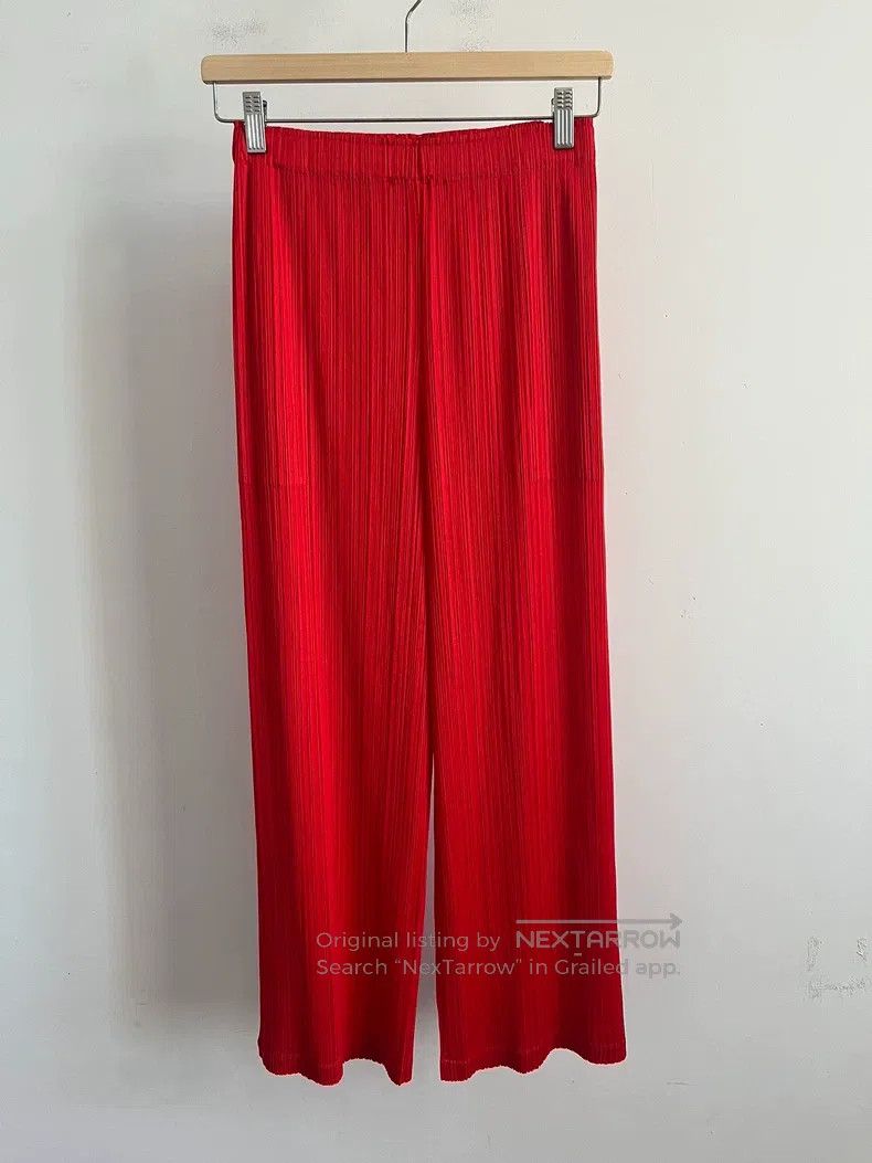 Issey Miyake size:3 Red Pants