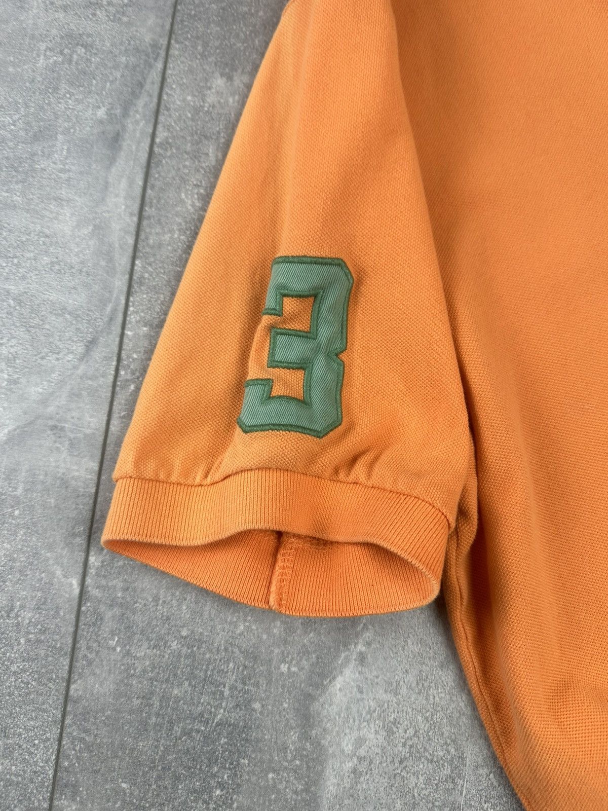 Polo Ralph Lauren Polo Ralph Lauren Big Pony 3 Orange Mens Polo T-Shirt Size US XL / EU 56 / 4 - 11 Thumbnail