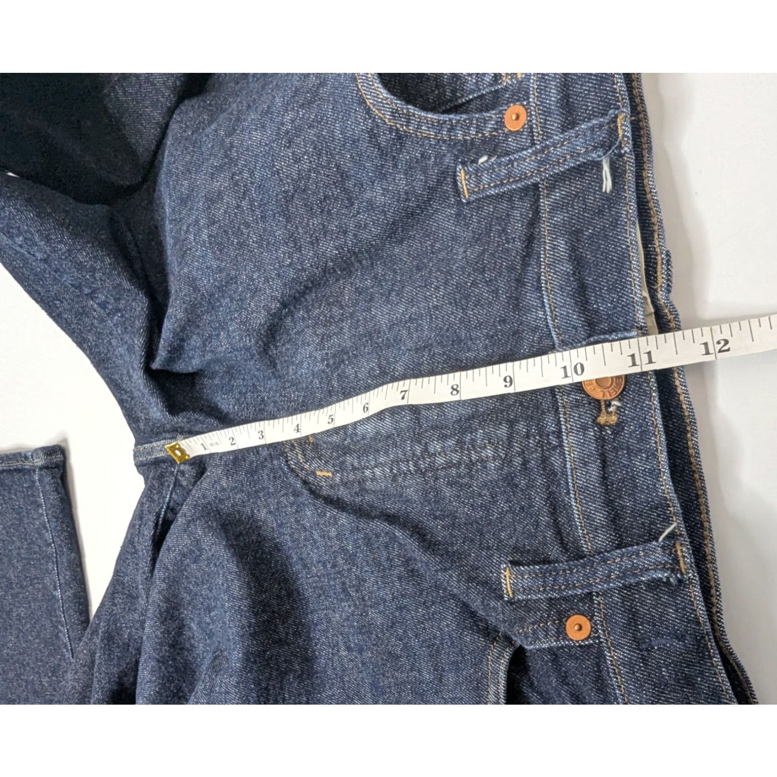 Madewell Madewell Jeans Mid-Rise Ankle Blue Denim 32 Women's Shirt? Size 24" / US 00 / IT 34 - 6 Thumbnail