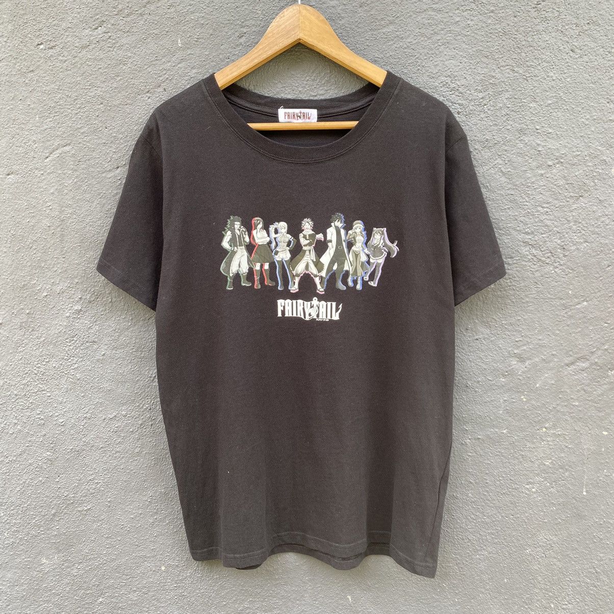 Anime Fairy Tail Japanese Anime ERD GRUNGE THRASHED VINTAGE TEE Size US L / EU 52-54 / 3 - 1 Thumbnail