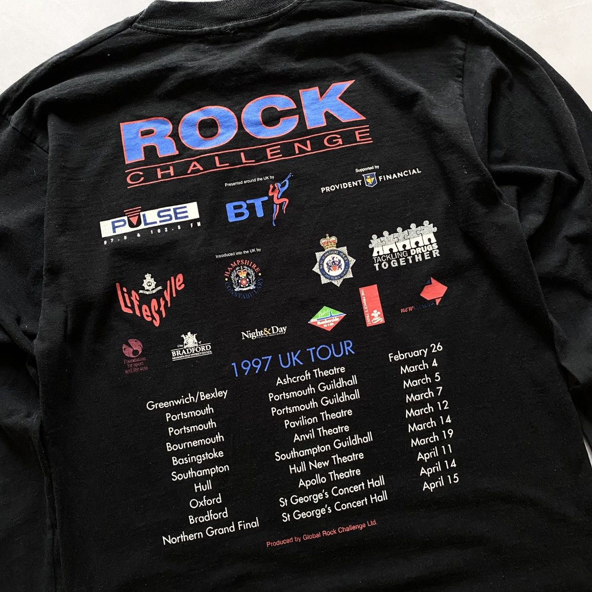 Band Tees 1997 Rock Challenge Abstract Tour Big Logo Band T-Shirt Y2K Size US L / EU 52-54 / 3 - 6 Thumbnail