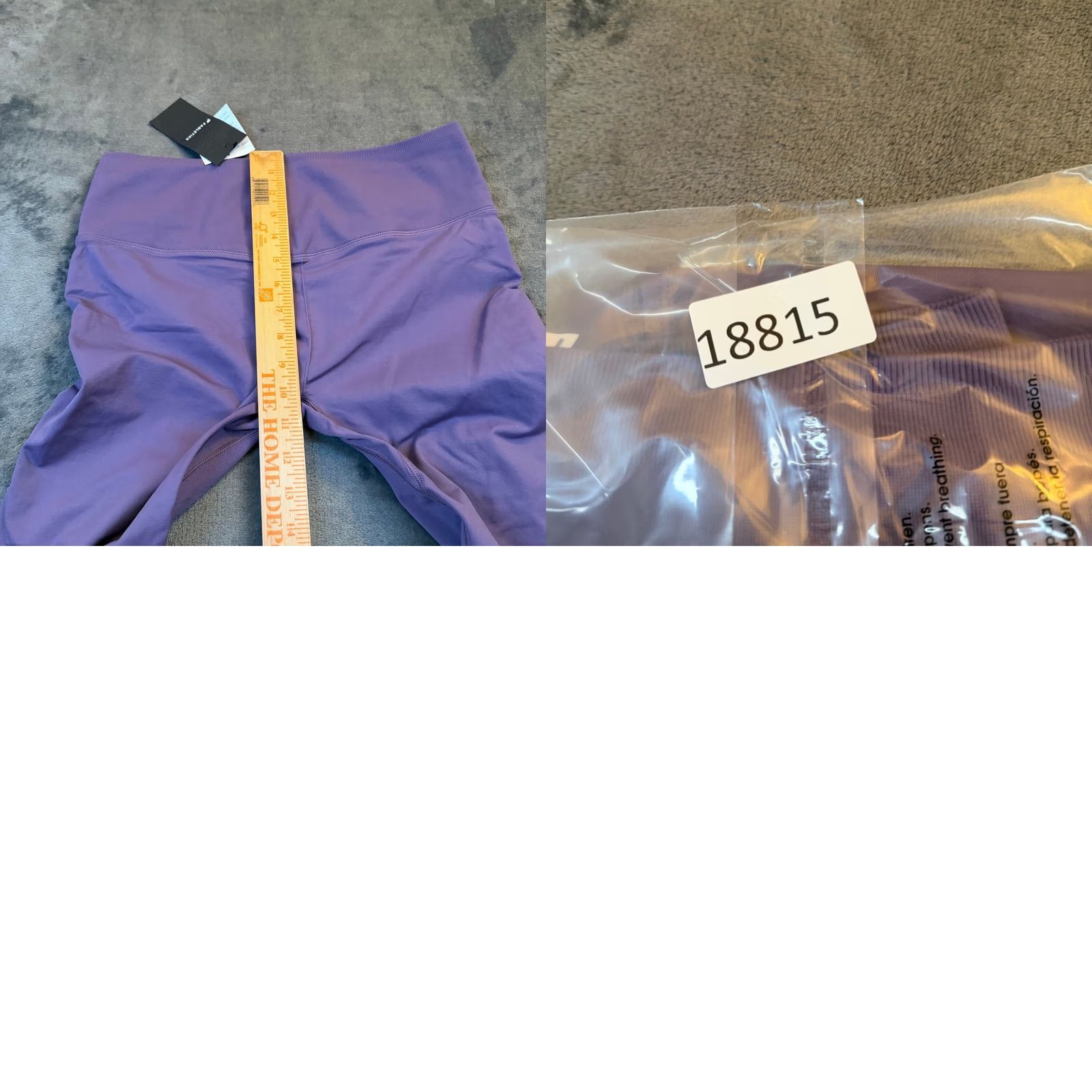 Fabletics Fabletics Leggings Womens XX L/1X Purple High Waisted Seamless Compression NWT Gym & Training Activewear Pants Size 30" / US 8 / IT 44 - 8 Thumbnail