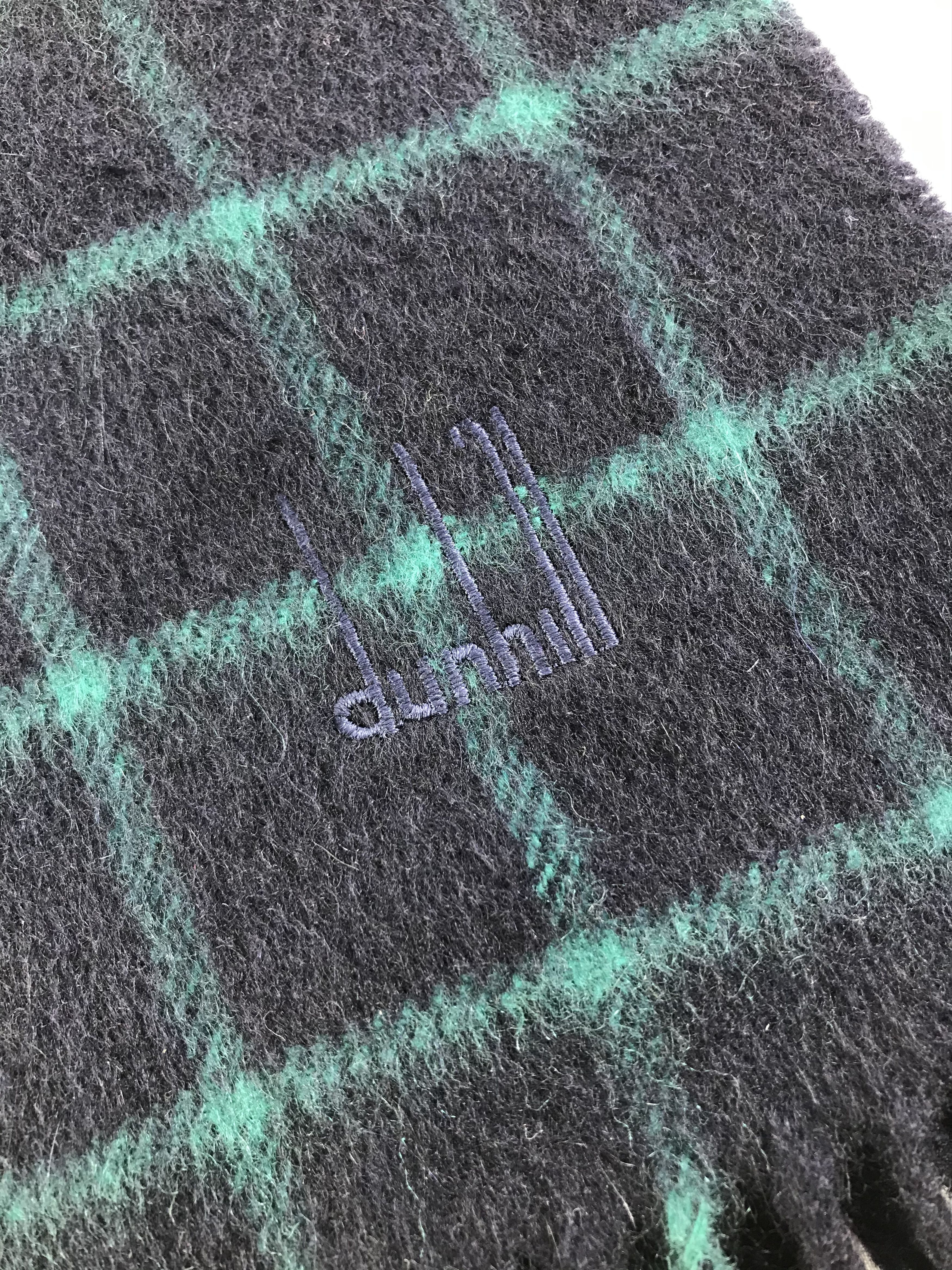 Alfred Dunhill × Vintage Dunhill Scarf / Muffler / Neckwear - WW2517 Size ONE SIZE - 4 Thumbnail