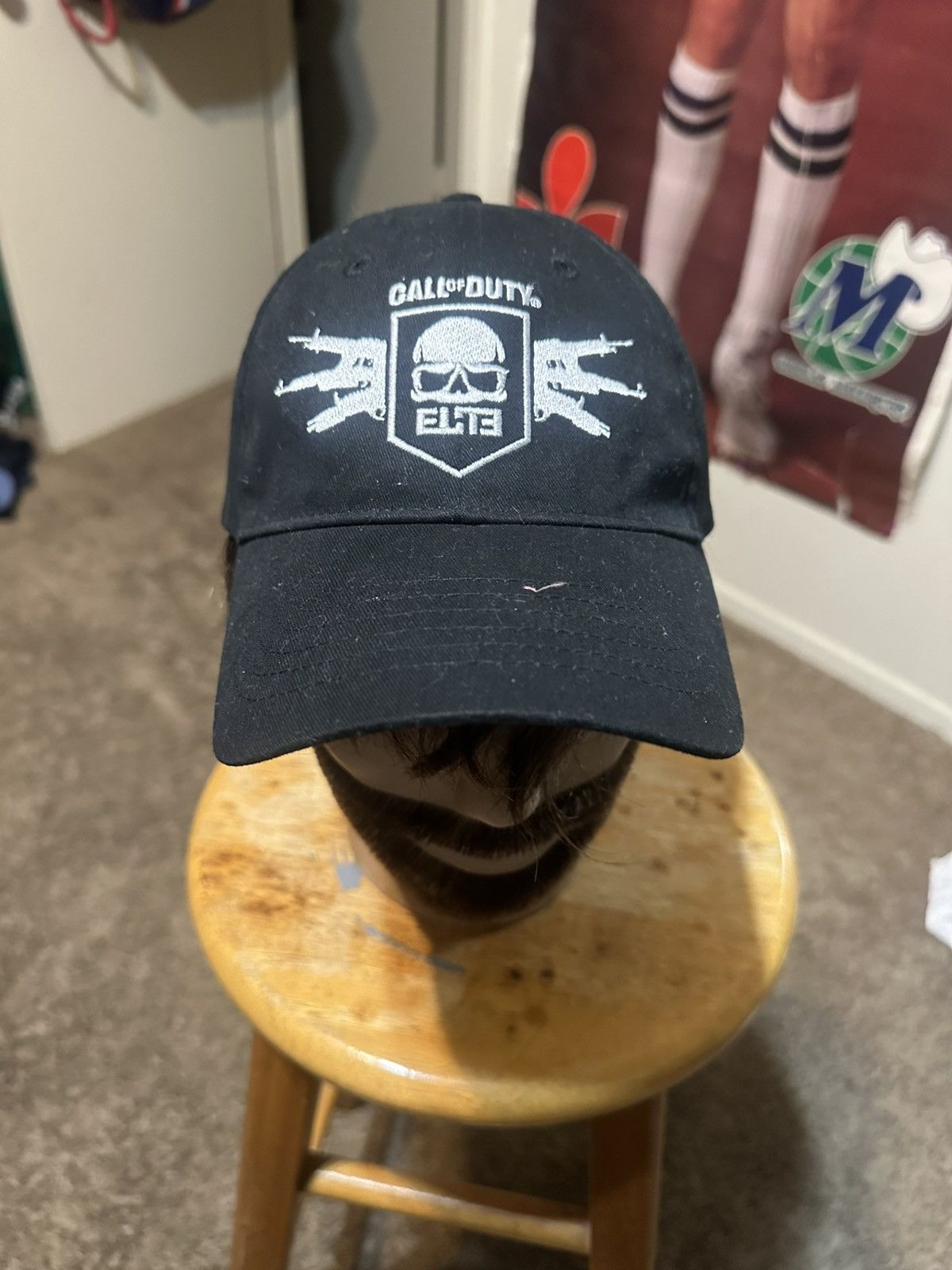 Playstation Vintage Call of Duty MW3 “triple black” hat 00s Size ONE SIZE - 2 Thumbnail