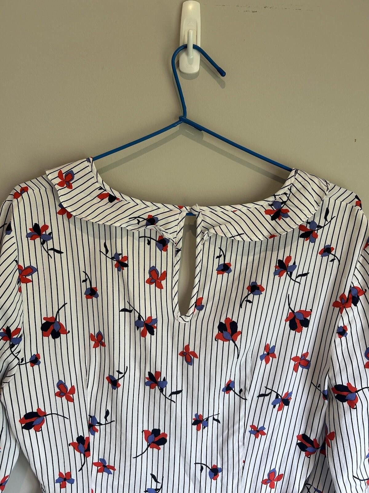 Designer Seed Dress Cutout Floral Frill NEW RRP$139 - Size 10 (003) Size M / US 6-8 / IT 42-44 - 9 Thumbnail
