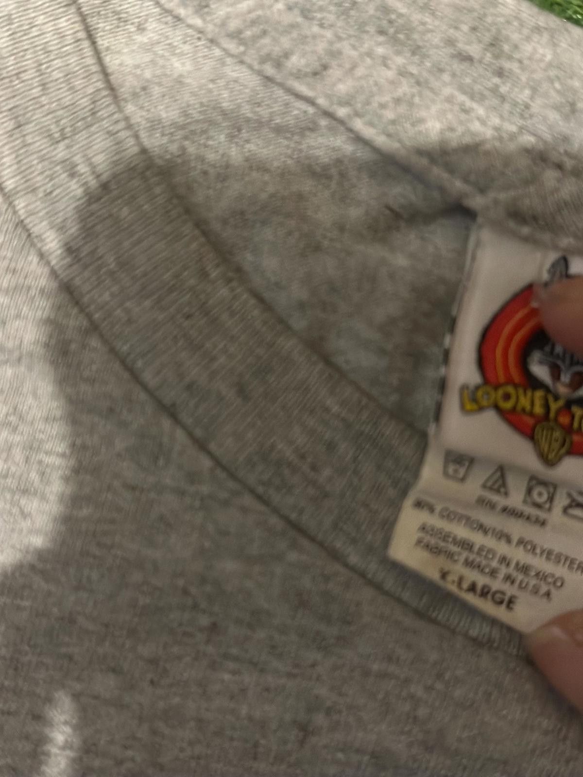 Other Looney Tunes Taz Gray Long Sleeve Graphic T-Shirt XL Size ONE SIZE - 3 Thumbnail