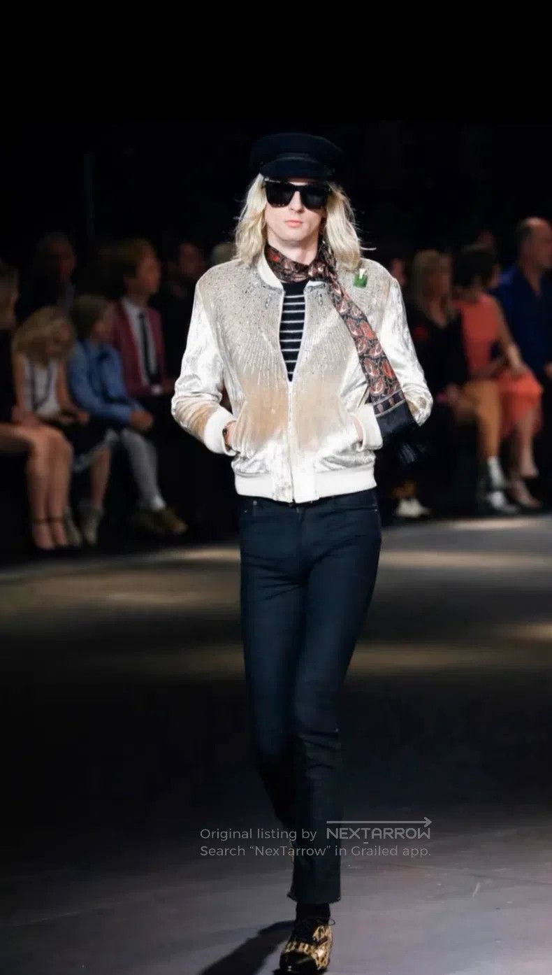 Saint Laurent Paris Saint Laurent Paris Studded Velvet Jacket Size US S / EU 44-46 / 1 - 5 Thumbnail