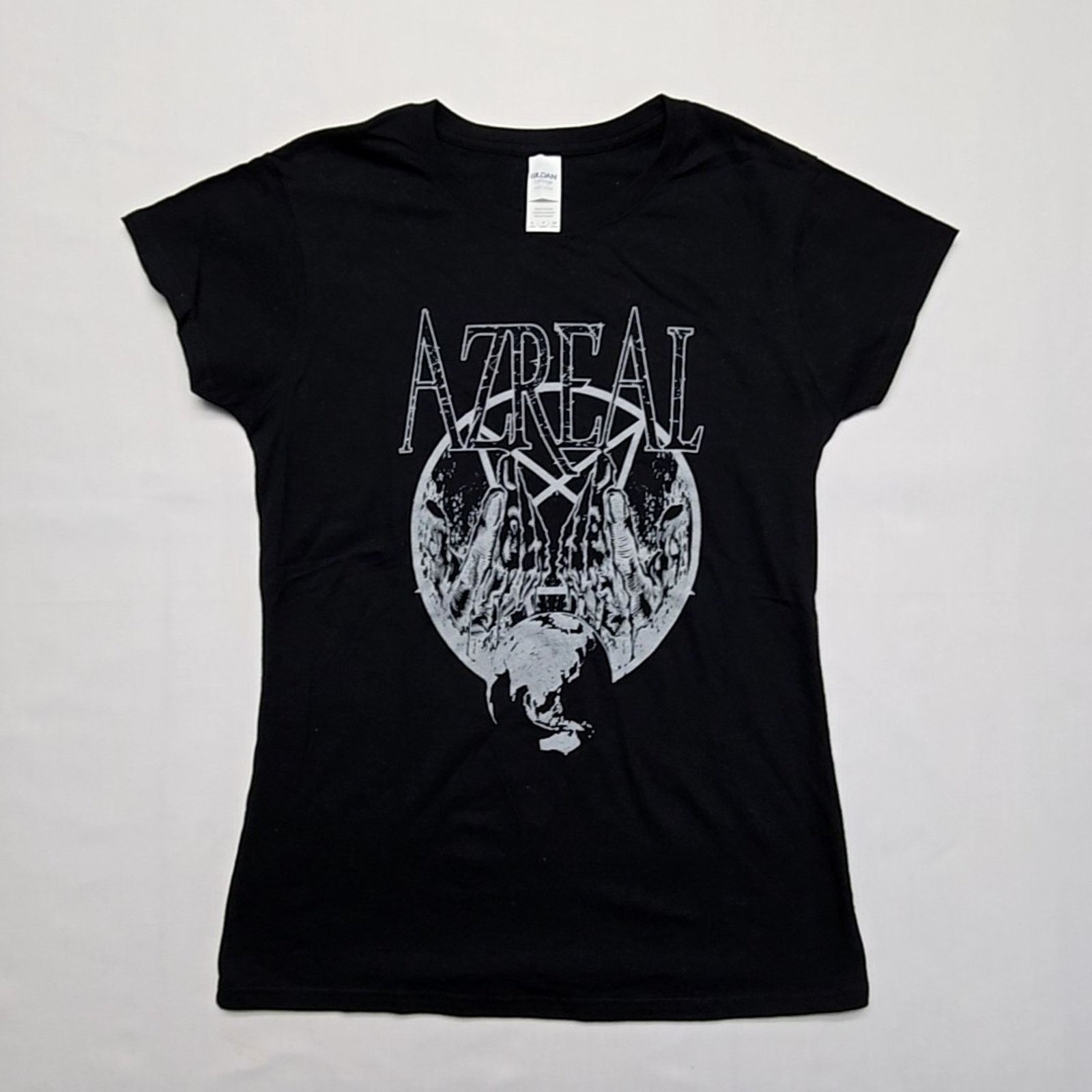 Gildan Azreal Metal Nu-Metal band Tee Womens Small Graphic Black Size S / US 4 / IT 40 - 1 Thumbnail