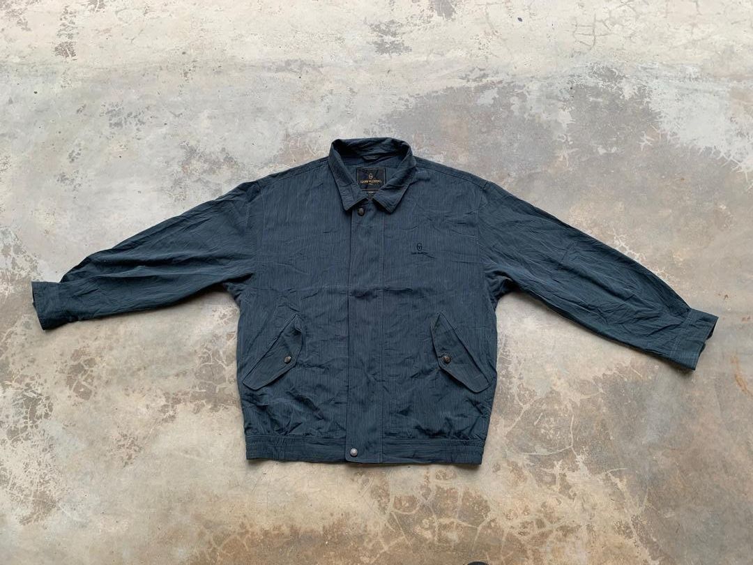 Japanese Brand GIANNI VALENTINO Zipper Jacket Size US L / EU 52-54 / 3 - 1 Thumbnail