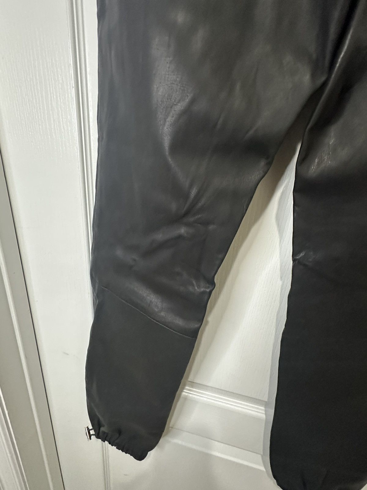 Amiri Amiri Leather Jogging Pant Size US 32 / EU 48 - 13 Thumbnail