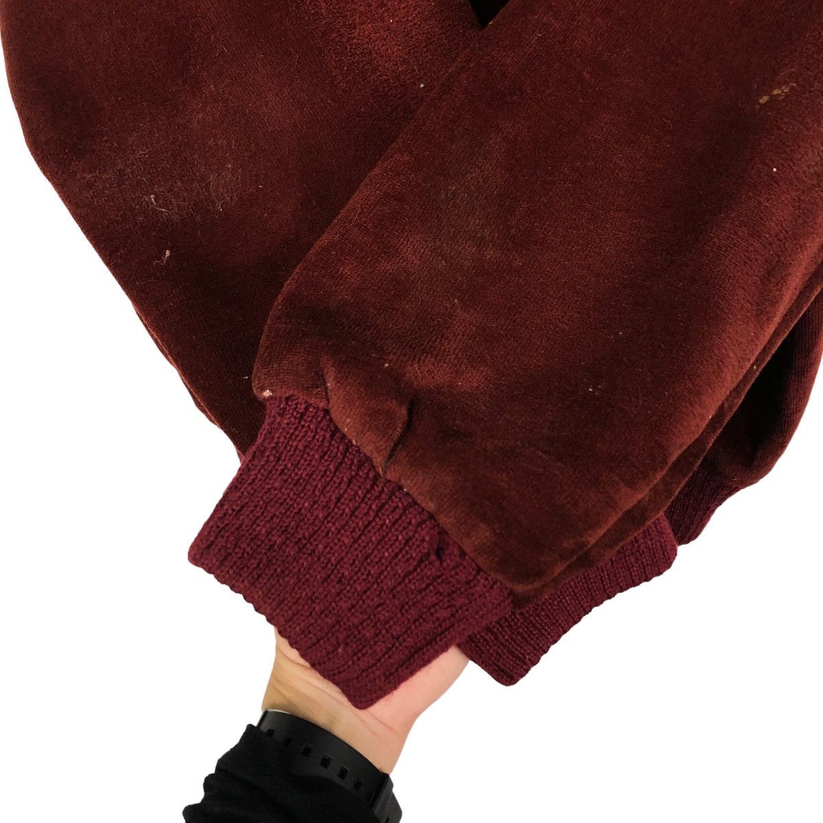 Japanese Brand VINTAGE SUEDE LEATHER CONG BOMBER ISSEY MIYAKE DESIGN Size US M / EU 48-50 / 2 - 11 Thumbnail