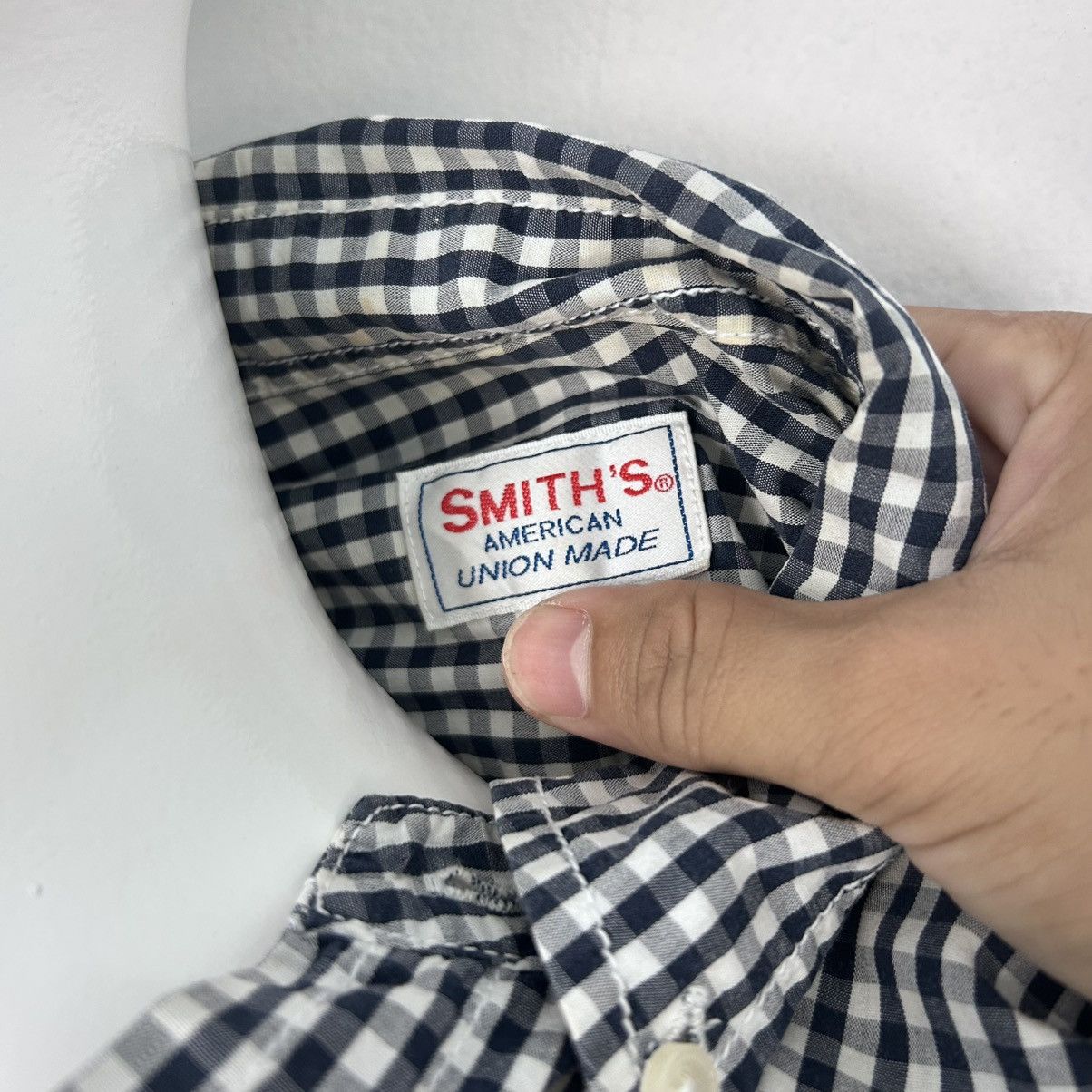 Smith's American SMITH’S American Plaid Button Up Shirt Size M / US 6-8 / IT 42-44 - 6 Thumbnail