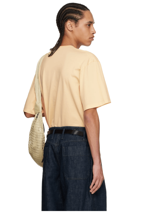 Lemaire BNWT SS25 LEMAIRE RELAXED TSHIRT ICE APRICOT XL Size US XL / EU 56 / 4 - 11 Thumbnail